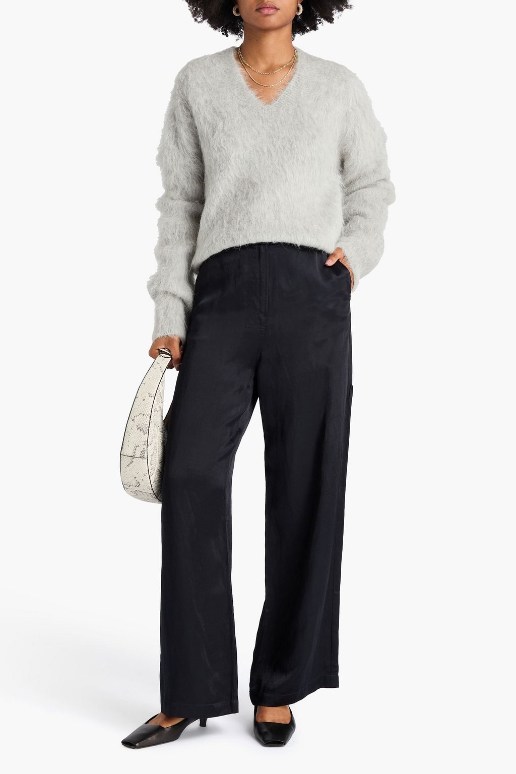 DAY BIRGER ET MIKKELSEN David satin wide-leg pants
