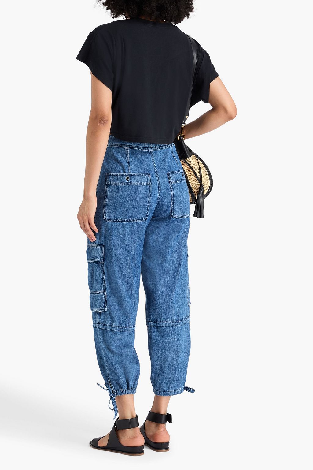 MARANT ÉTOILE ハイライズ カーゴジーンズ