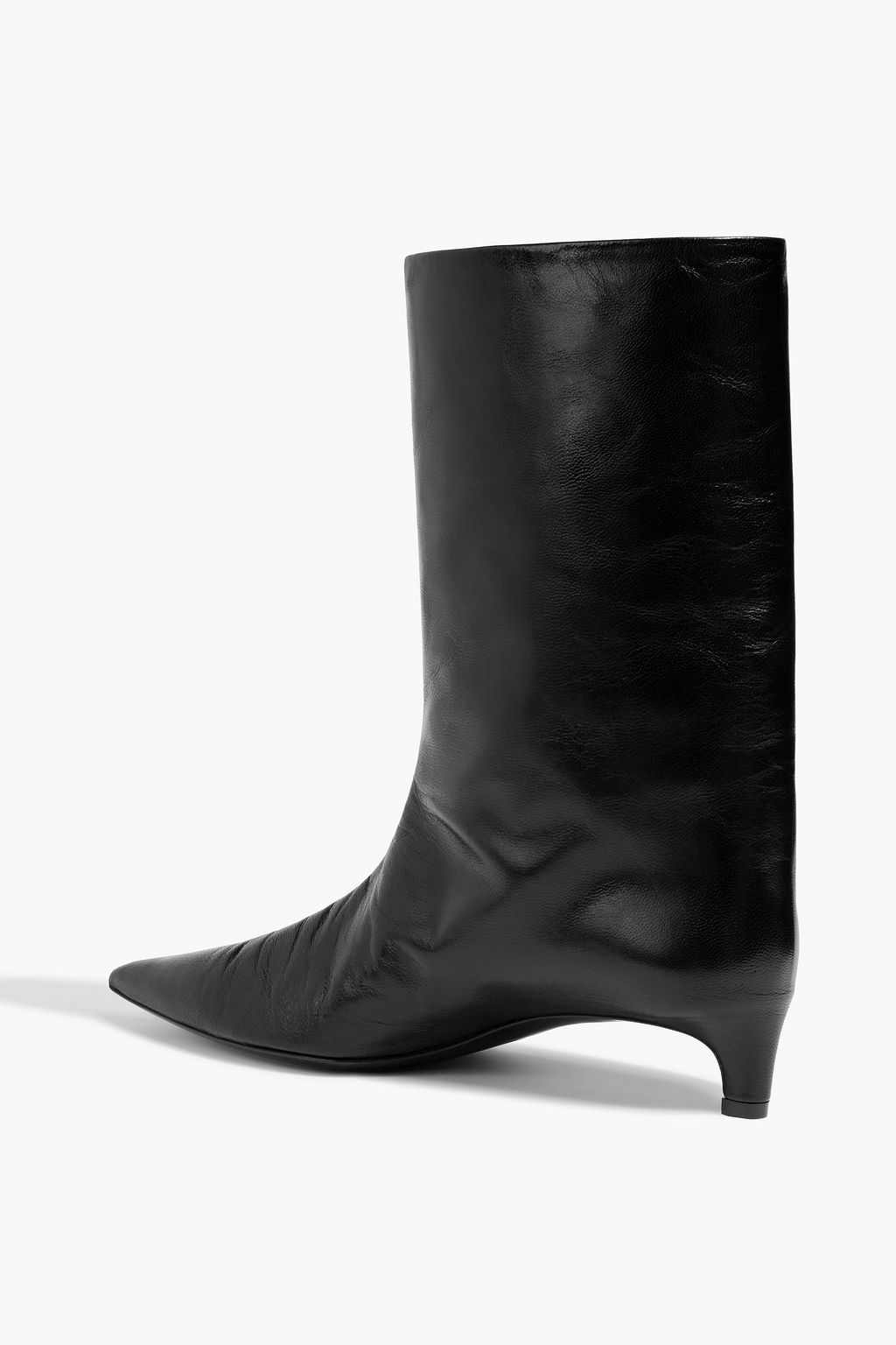 JIL SANDER Leather ankle boots