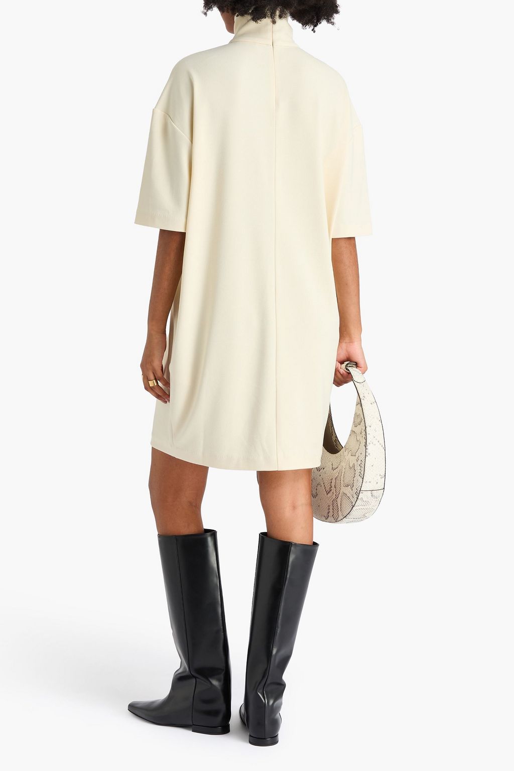 DAY BIRGER ET MIKKELSEN Vivien jersey turtleneck mini dress