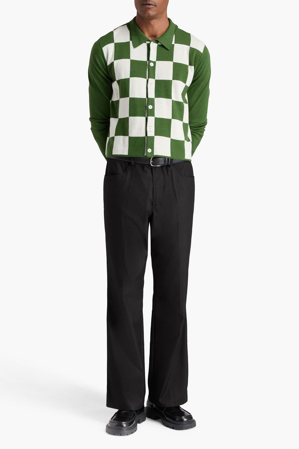 SECOND / LAYER Valluco cotton-blend twill pants