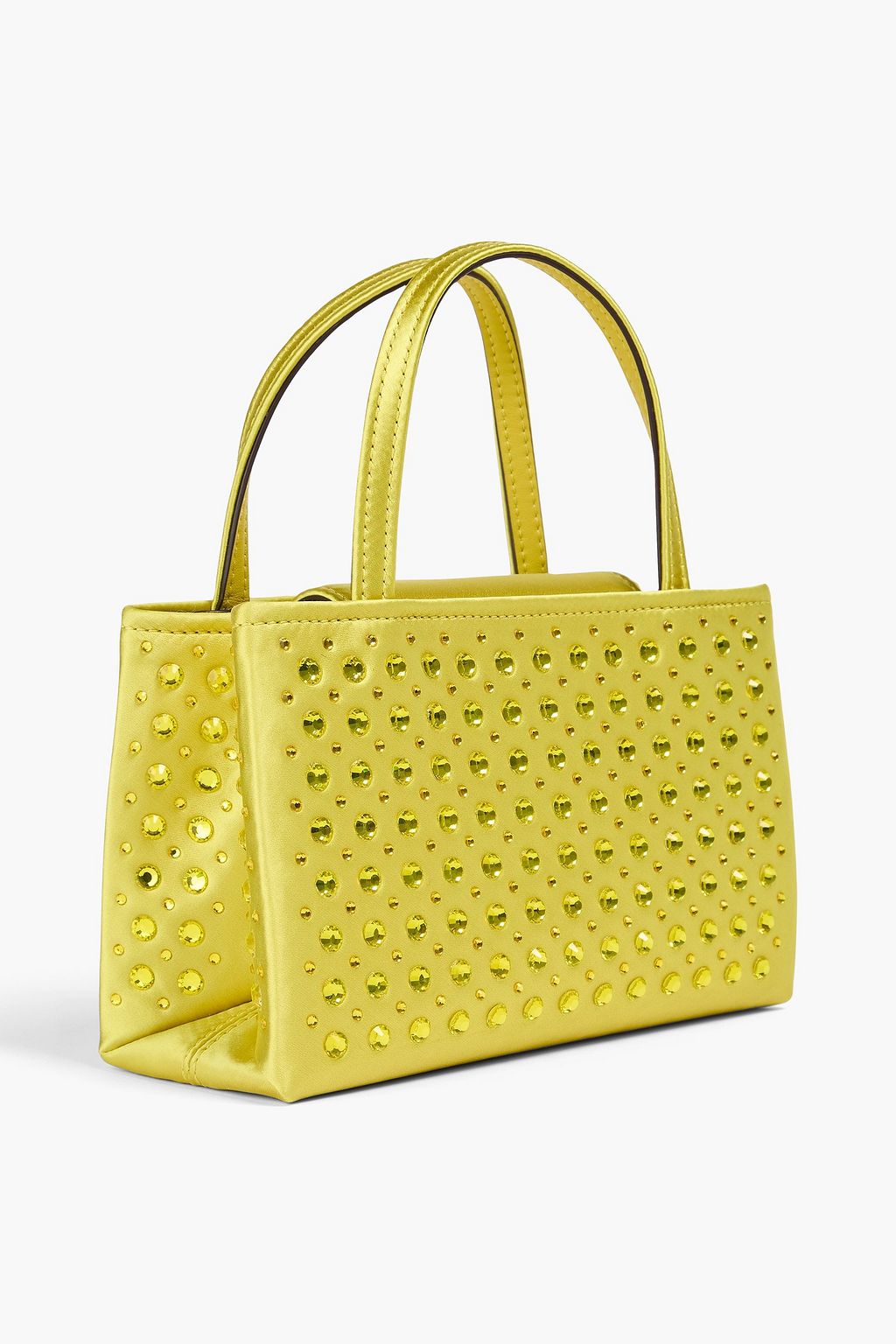 KATE SPADE NEW YORK Sami crystal-embellished satin tote