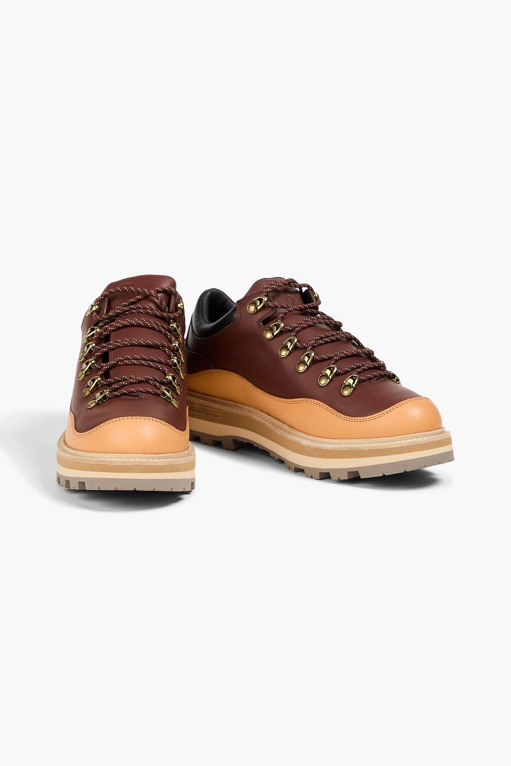 8 MONCLER PALM ANGELS Wanderstiefel „Peka 305“ aus Leder