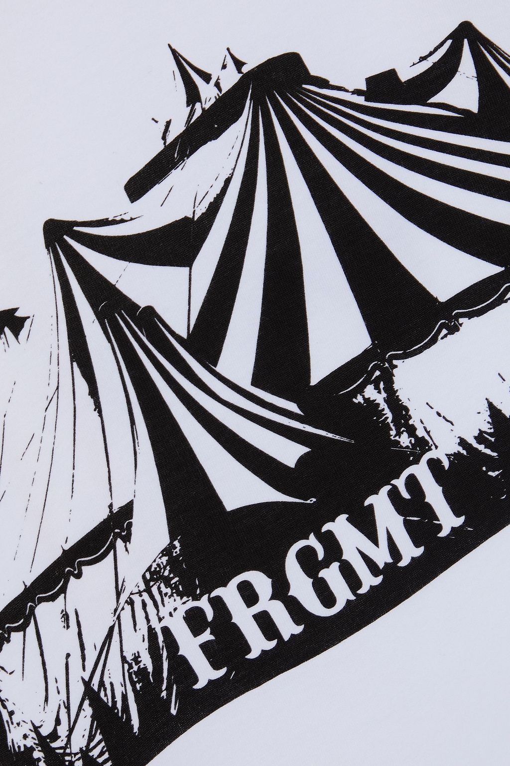 MONCLER X FRGMT BY HIROSHI FUJIWARA コットンジャージー Tシャツ プリント入り
