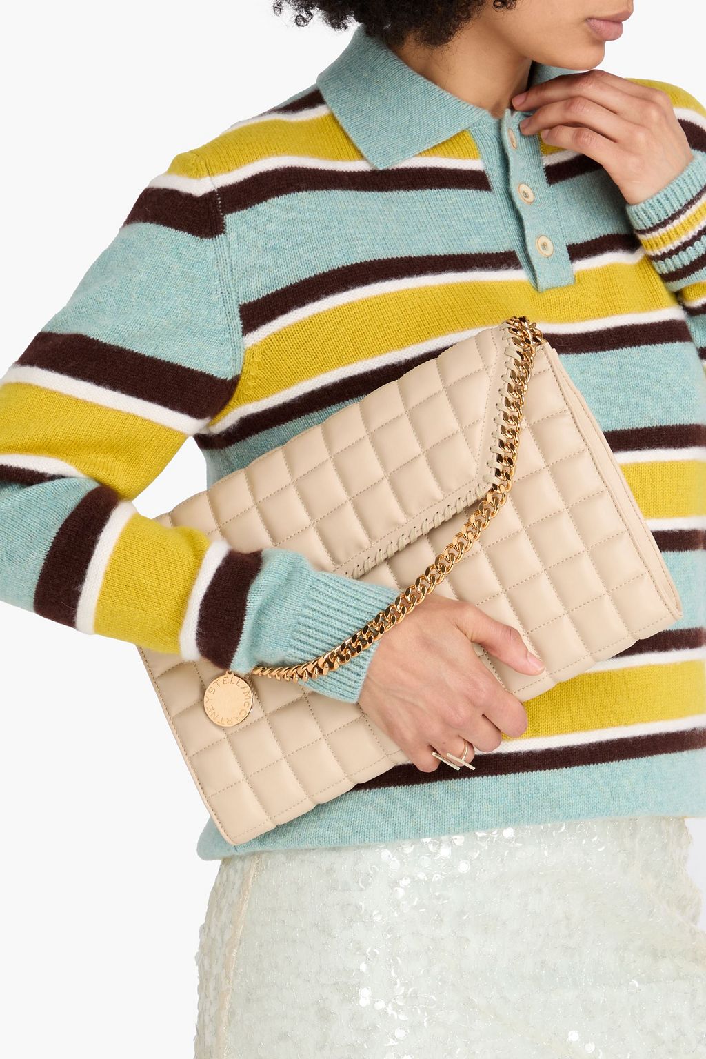 STELLA MCCARTNEY Falabella quilted shoulder bag