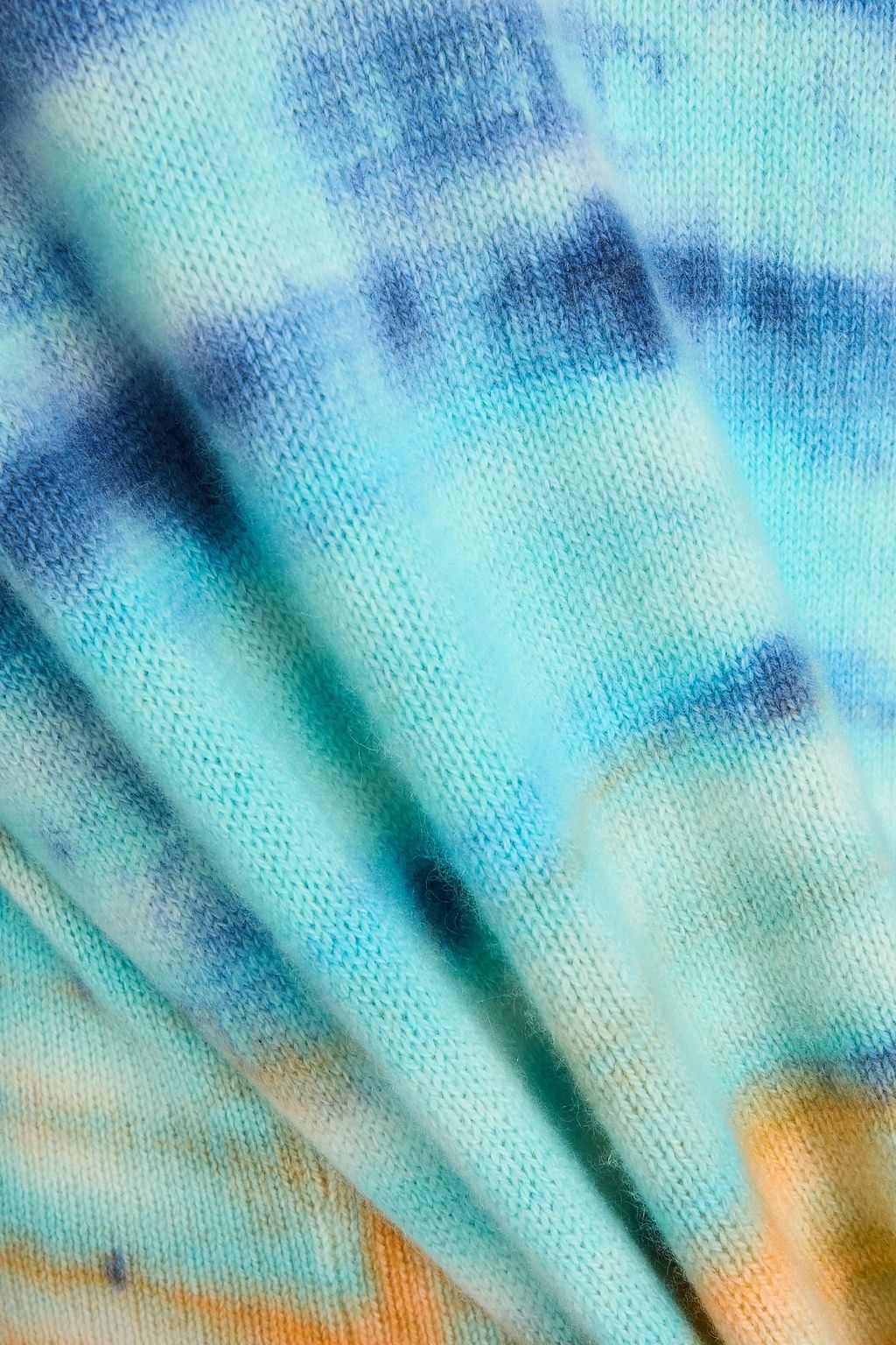 THE ELDER STATESMAN Sonar Pullover aus Kaschmir mit Batikmuster