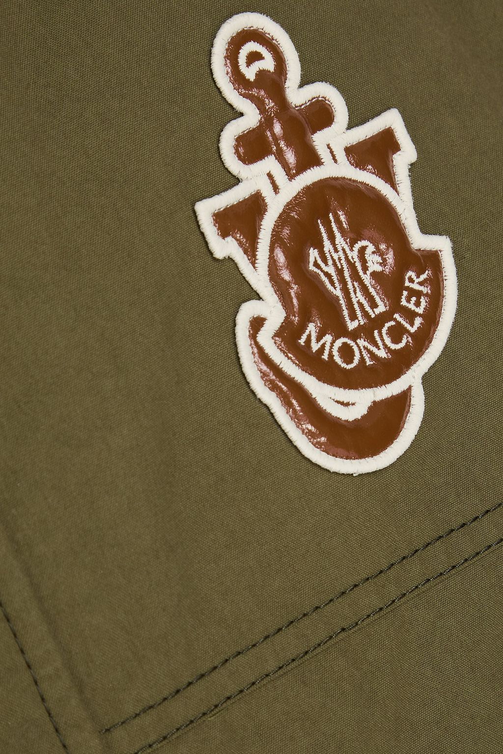 1 MONCLER JW ANDERSON Appliquéd cotton-blend shell vest