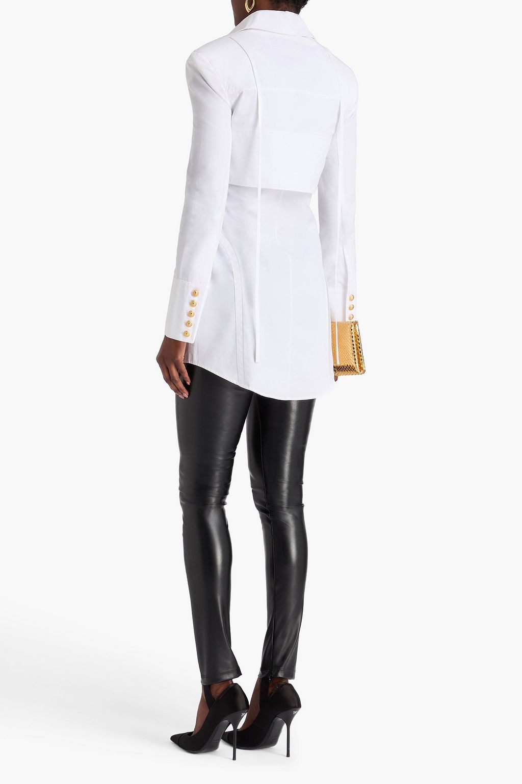 BALMAIN Cotton-poplin shirt