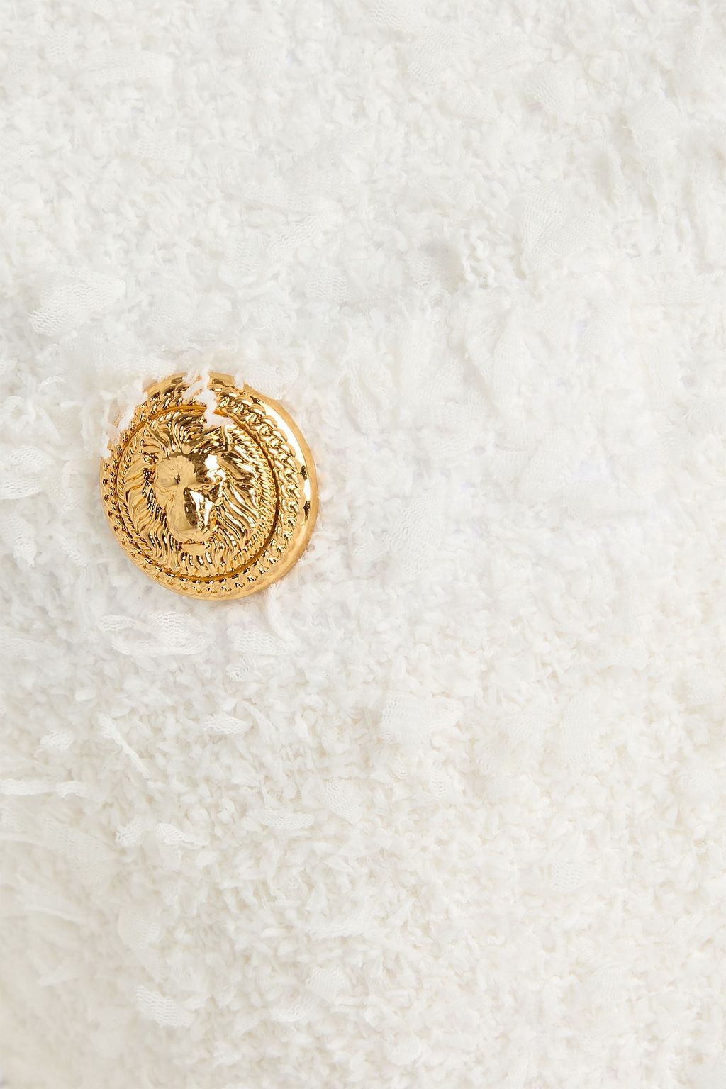BALMAIN ブークレツイード ミニワンピース