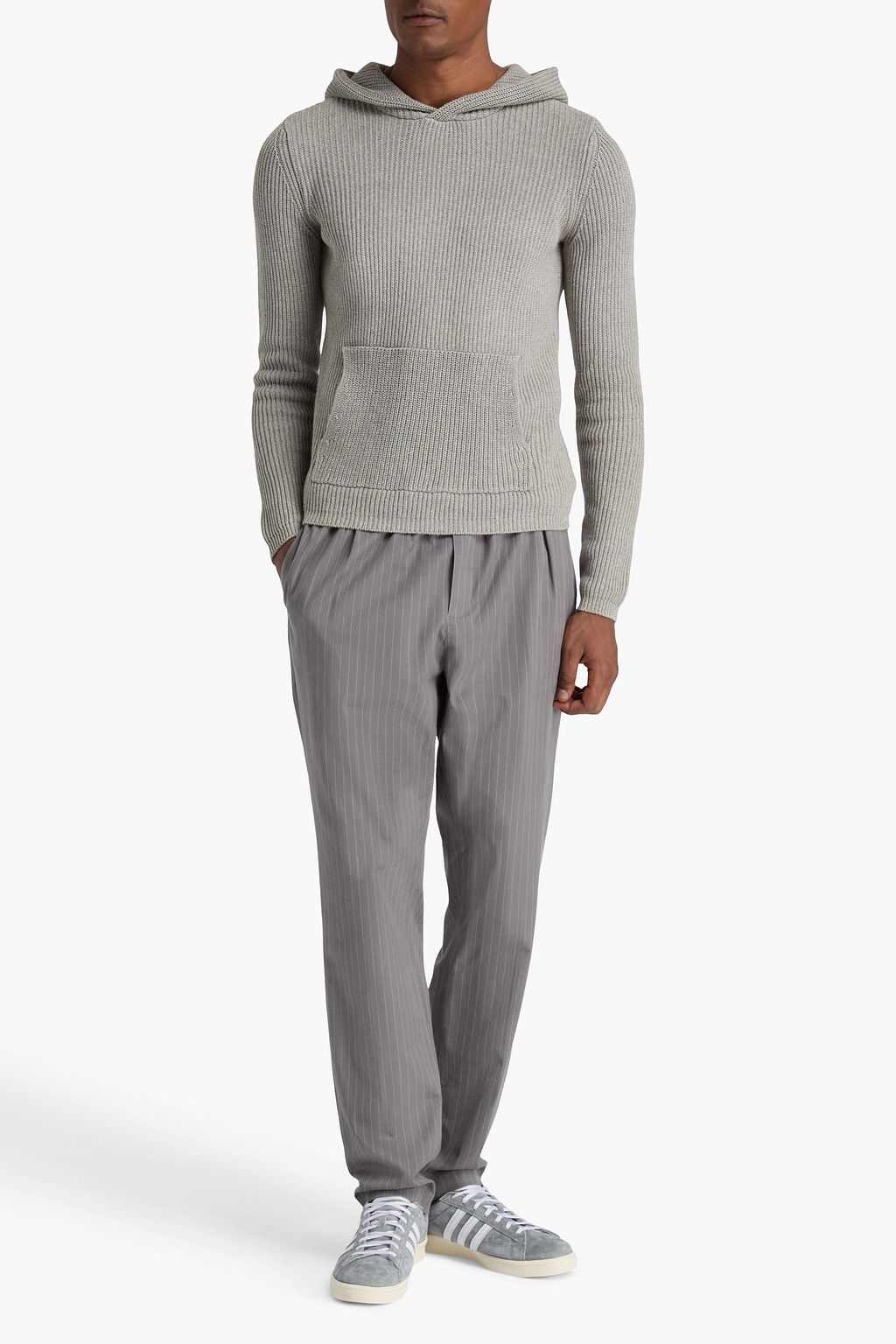 PAIGE Bowery knitted hoodie