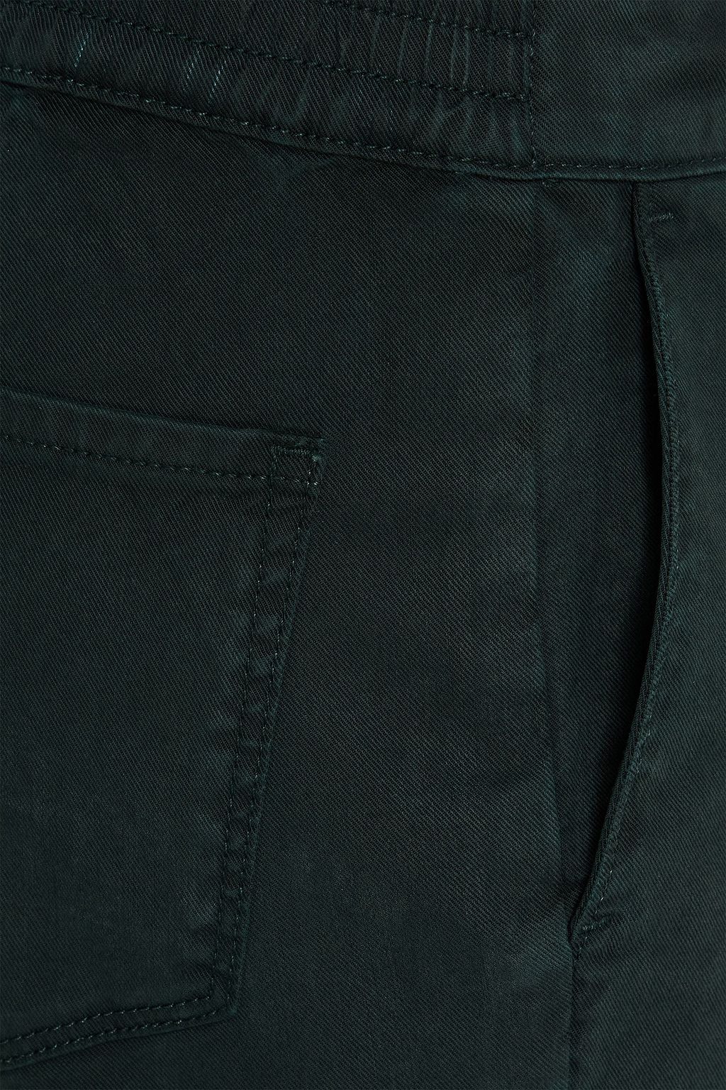 PAIGE Fraser tapered Lyocell-blend twill drawstring pants