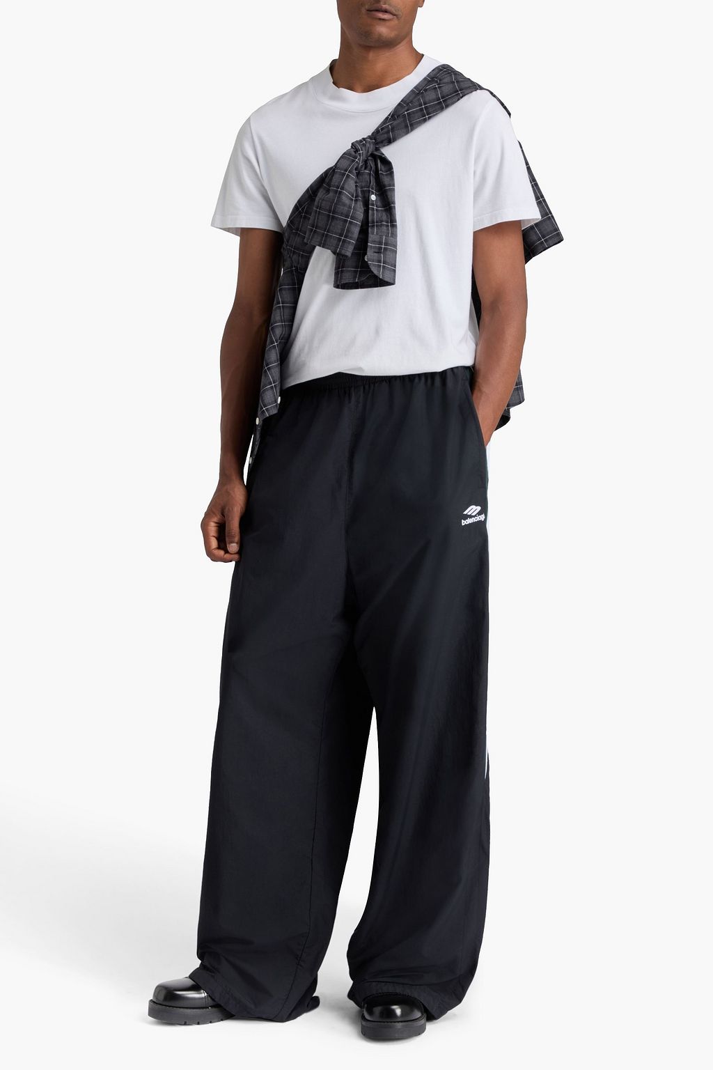 BALENCIAGA Shell track pants