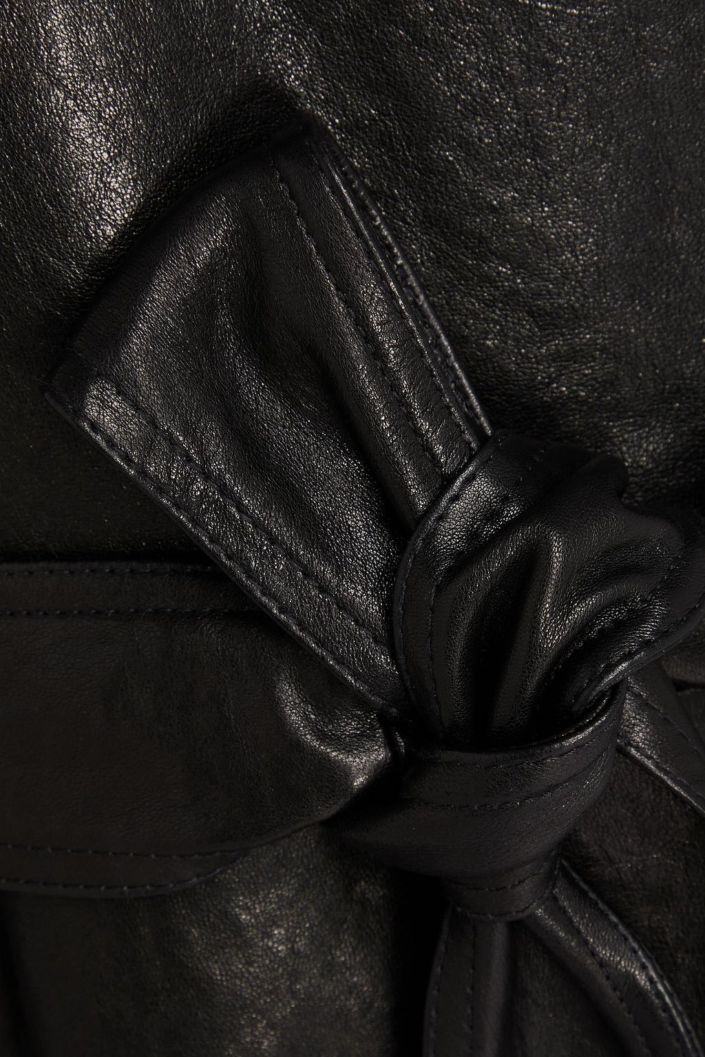 KHAITE Rennie leather coat