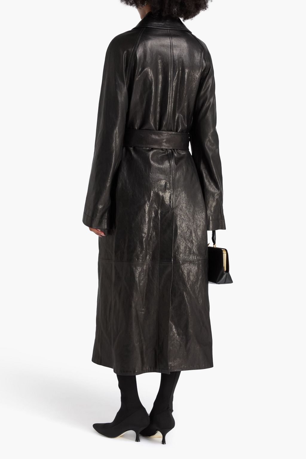 KHAITE Rennie leather coat