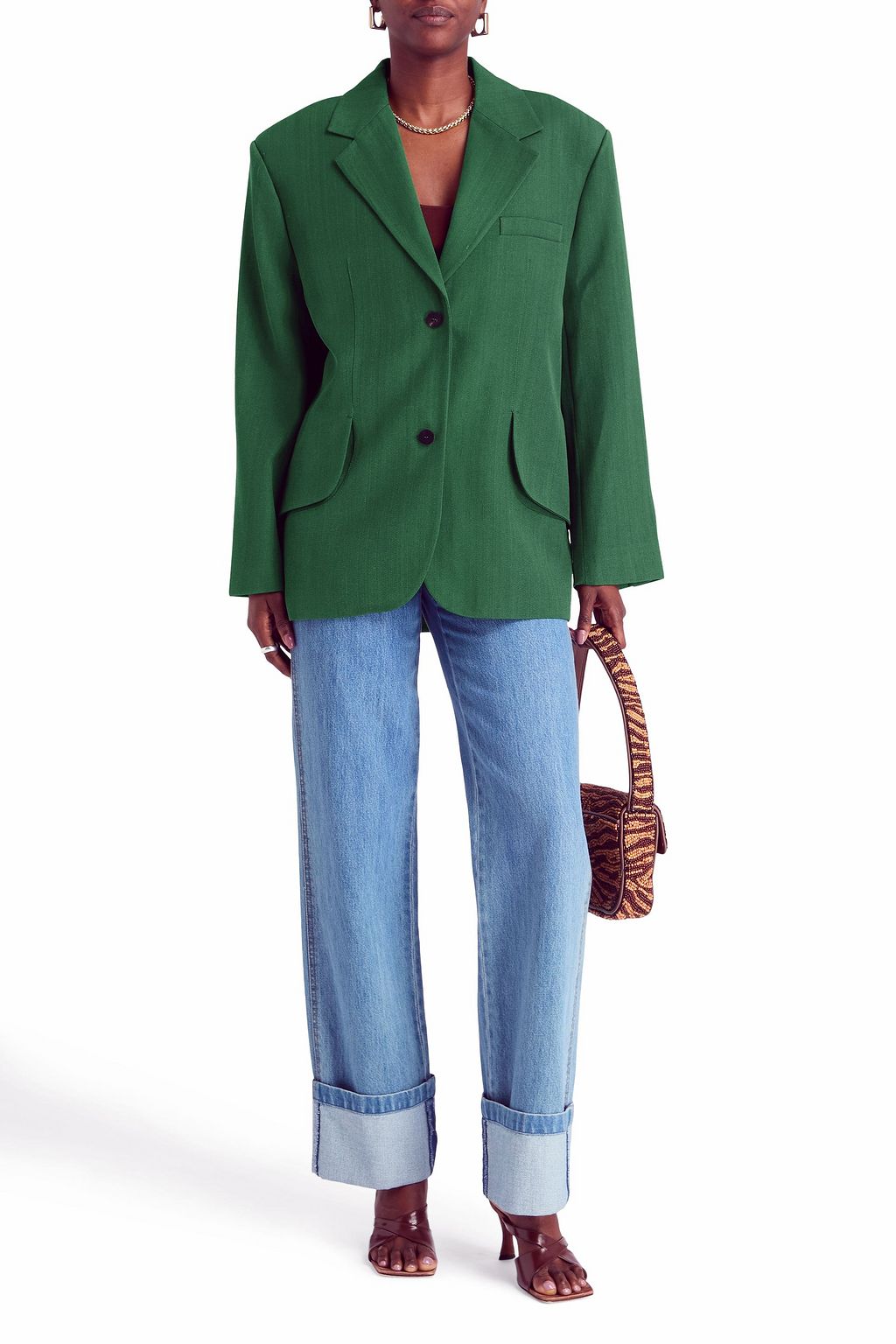 JACQUEMUS Slub woven blazer