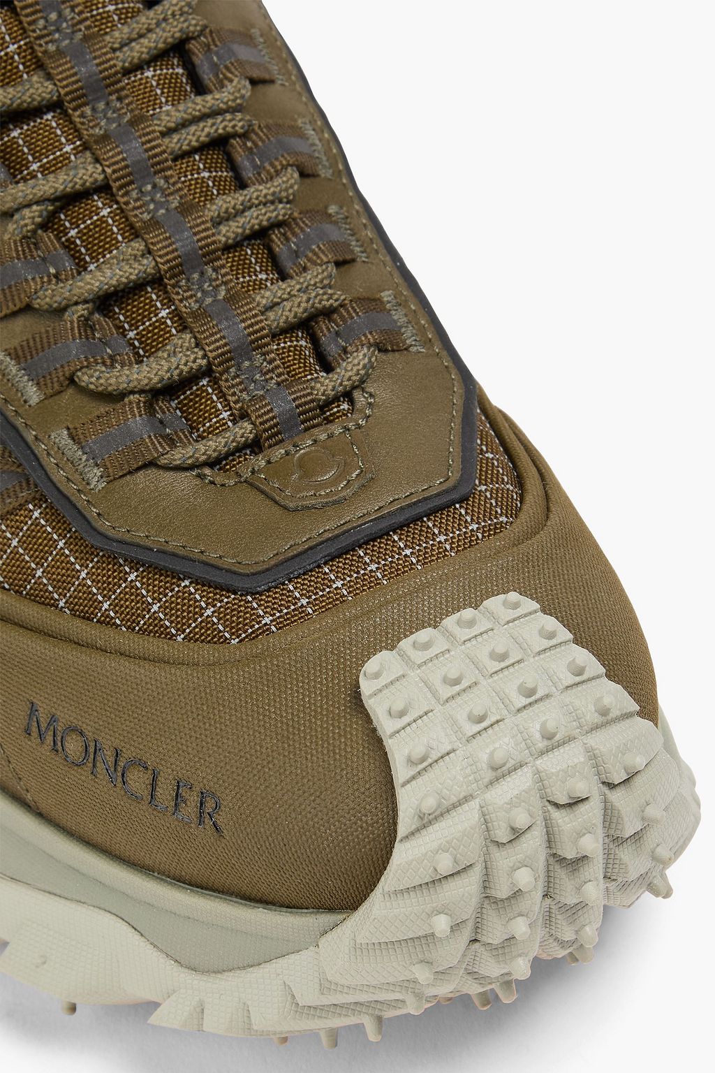 MONCLER Trailgrip GTX ripstop, coated-canvas and leather sneakers