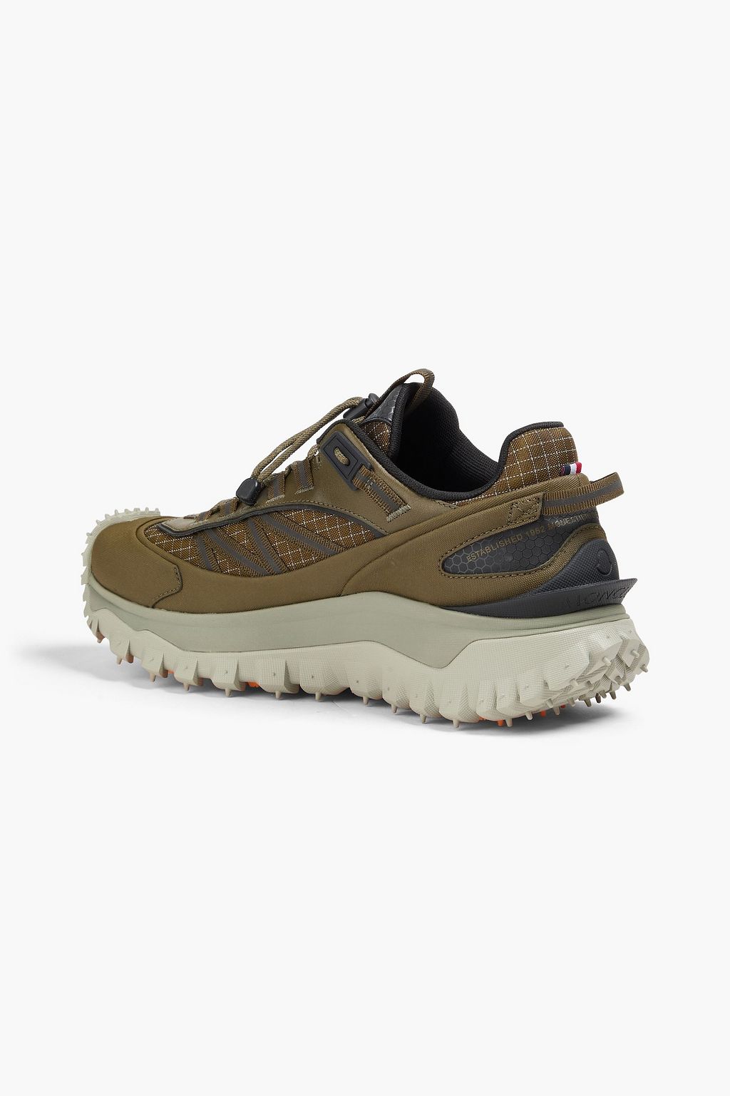MONCLER Trailgrip GTX ripstop, coated-canvas and leather sneakers