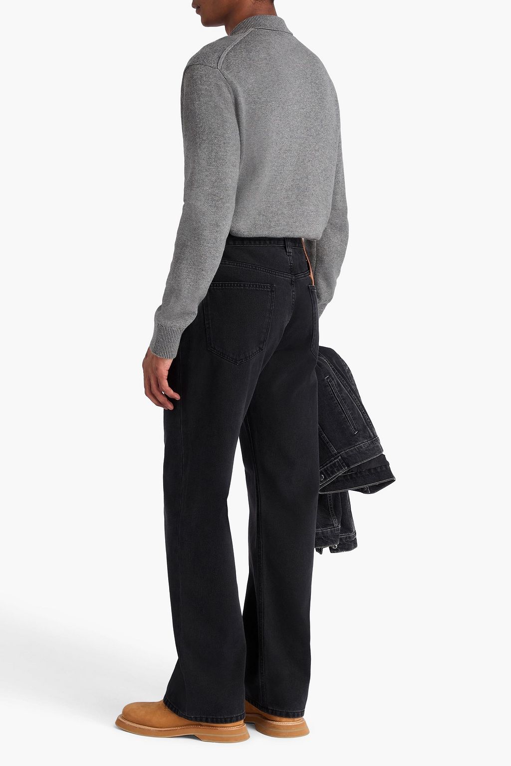 JACQUEMUS بنطال جينز من الدنيم