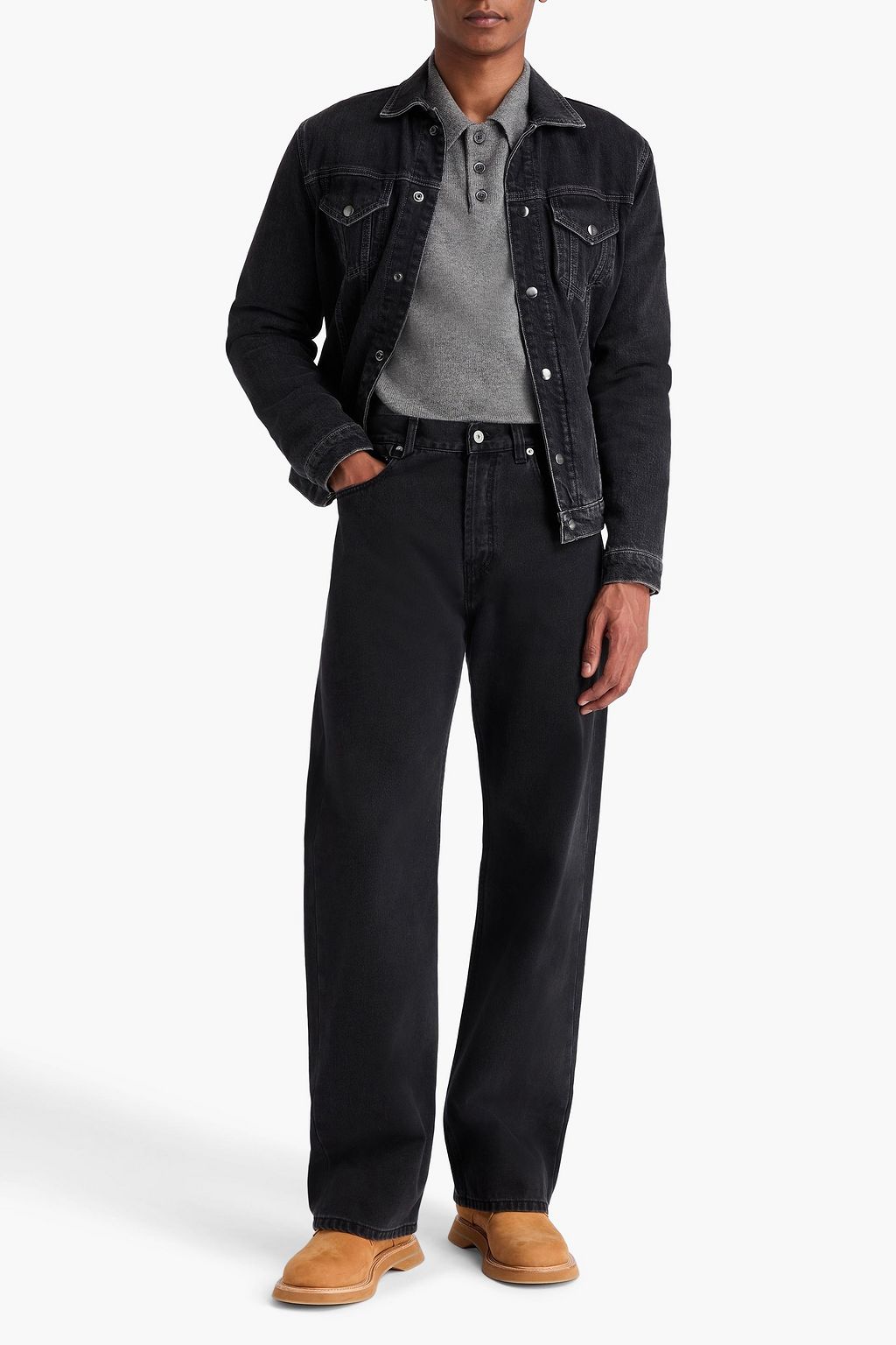 JACQUEMUS بنطال جينز من الدنيم