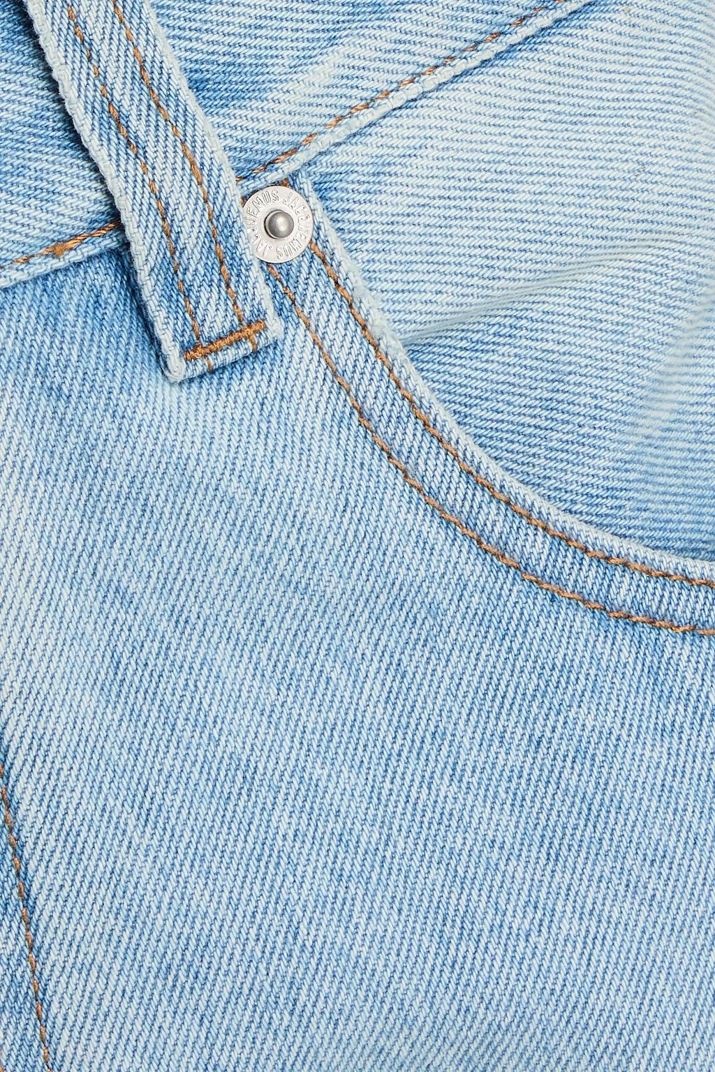 JACQUEMUS 페이디드 데님 진
