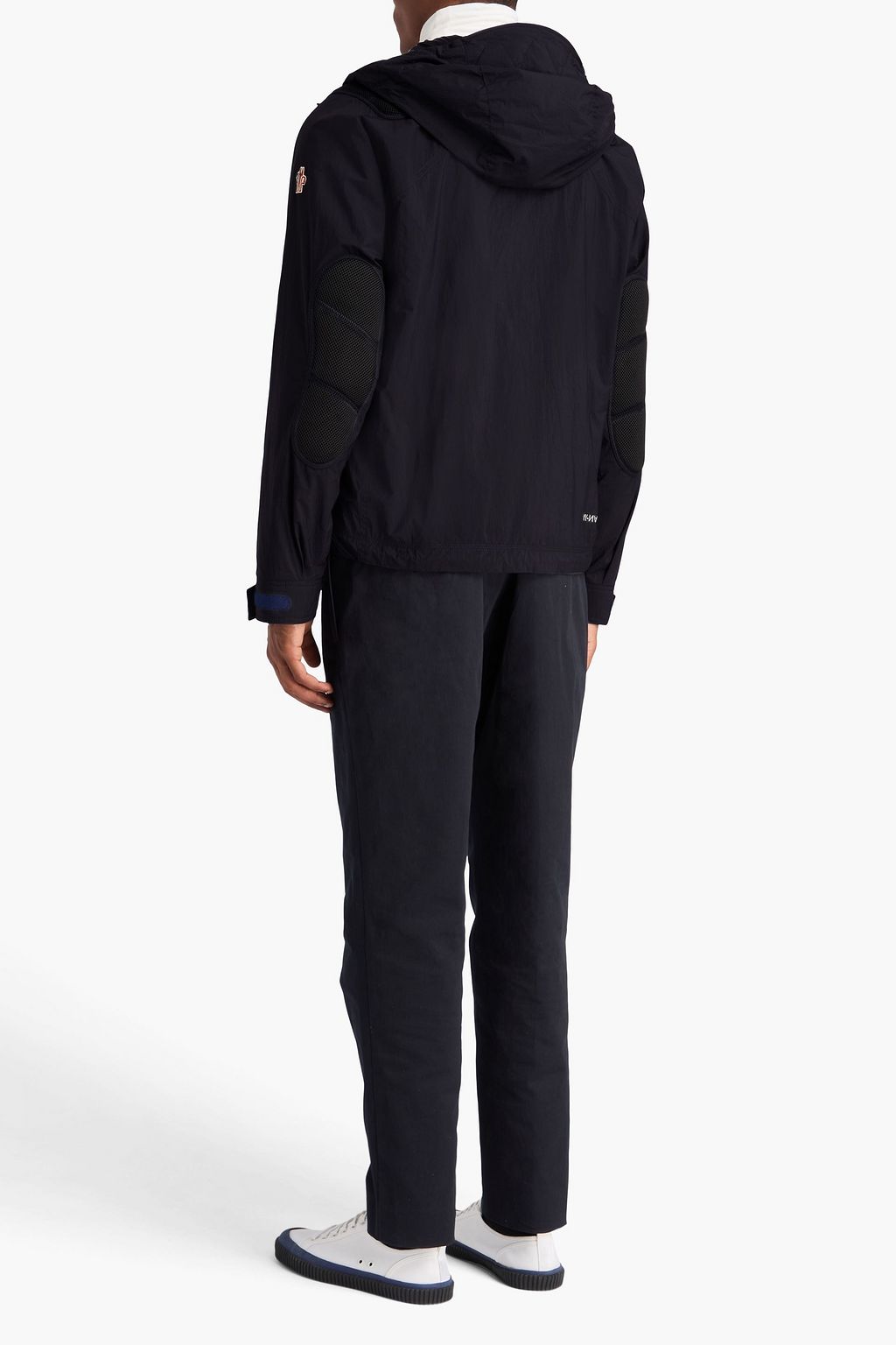 MONCLER GRENOBLE جاكيت بقبعة من قماش عازل