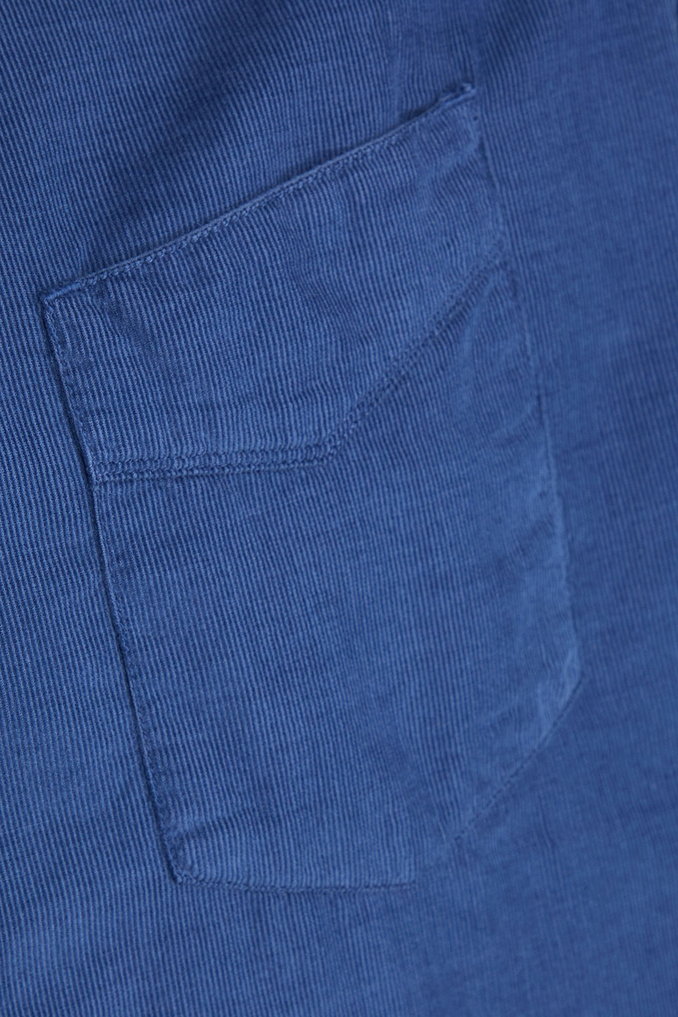 Officine Generale Lipp Cotton And Lyocell-blend Corduroy Shirt In Blue