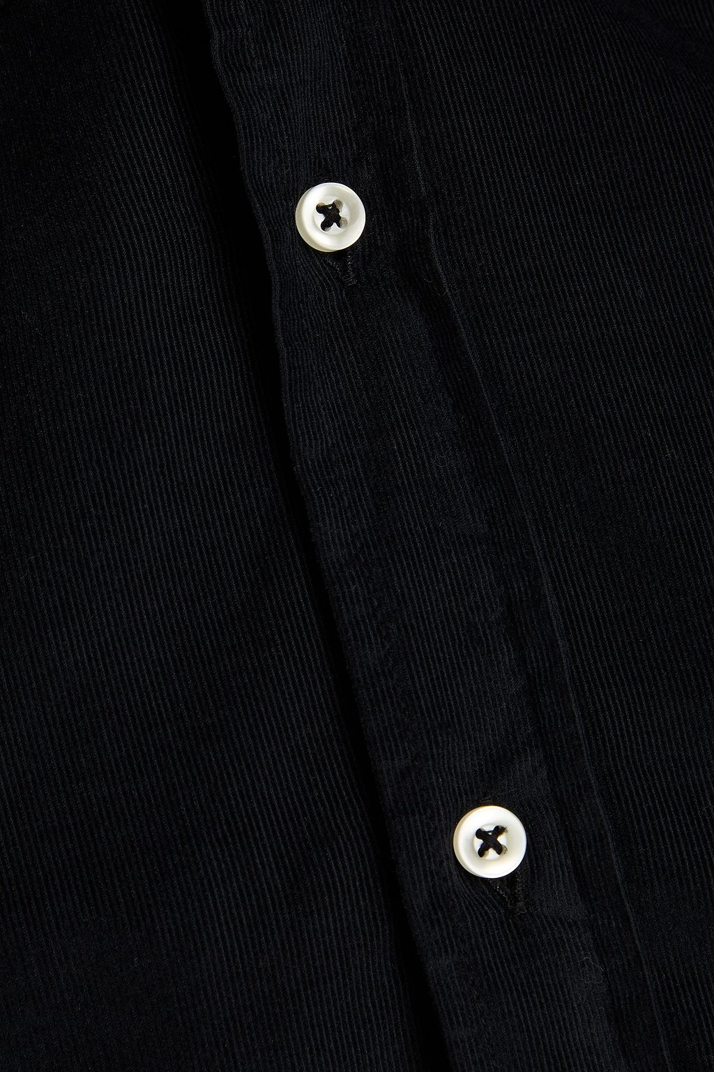 OFFICINE GÉNÉRALE Lipp cotton and Lyocell-blend corduroy shirt
