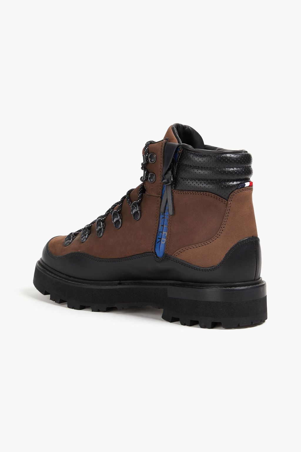 MONCLER Peka Trek nubuck and leather hiking boots