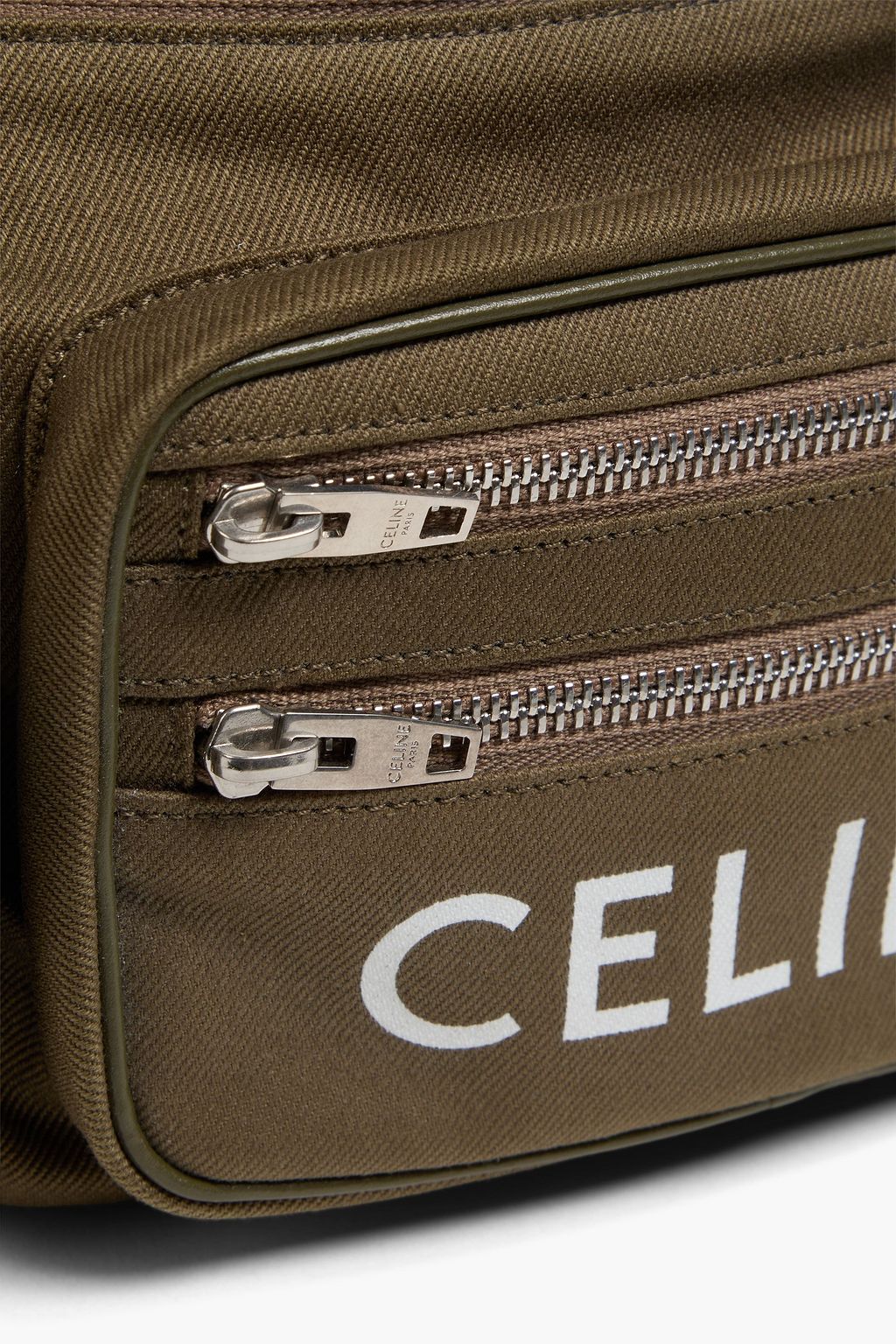 CELINE Trekking cotton-gabardine belt bag