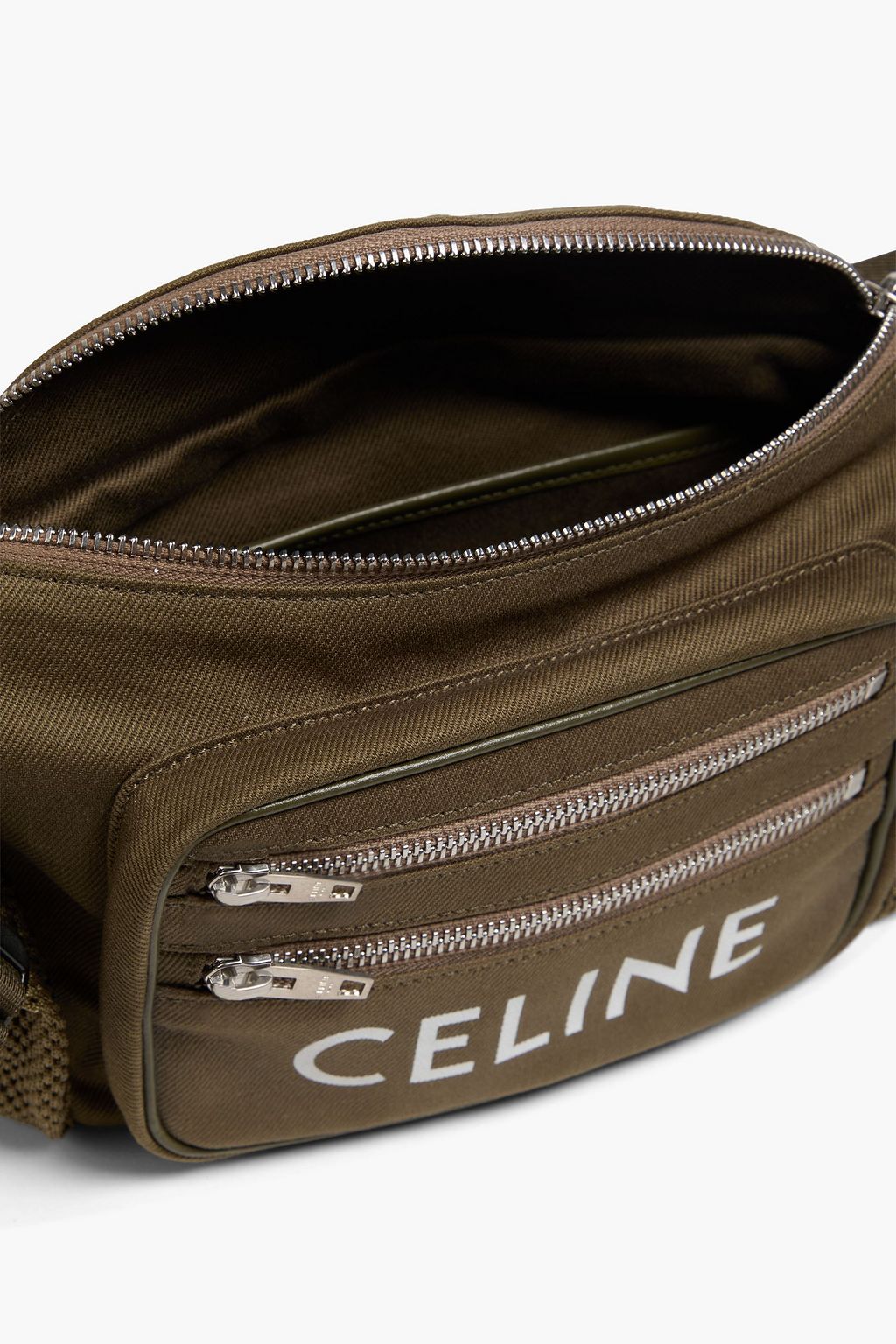 CELINE Trekking cotton-gabardine belt bag