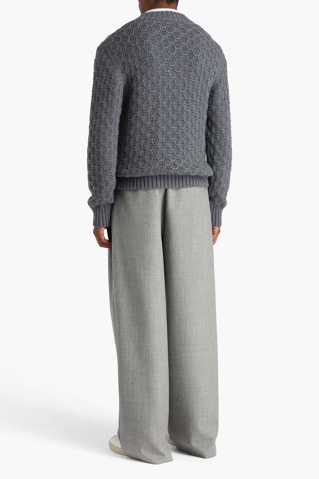 OFFICINE GÉNÉRALE Francis jacquard-knit wool sweater