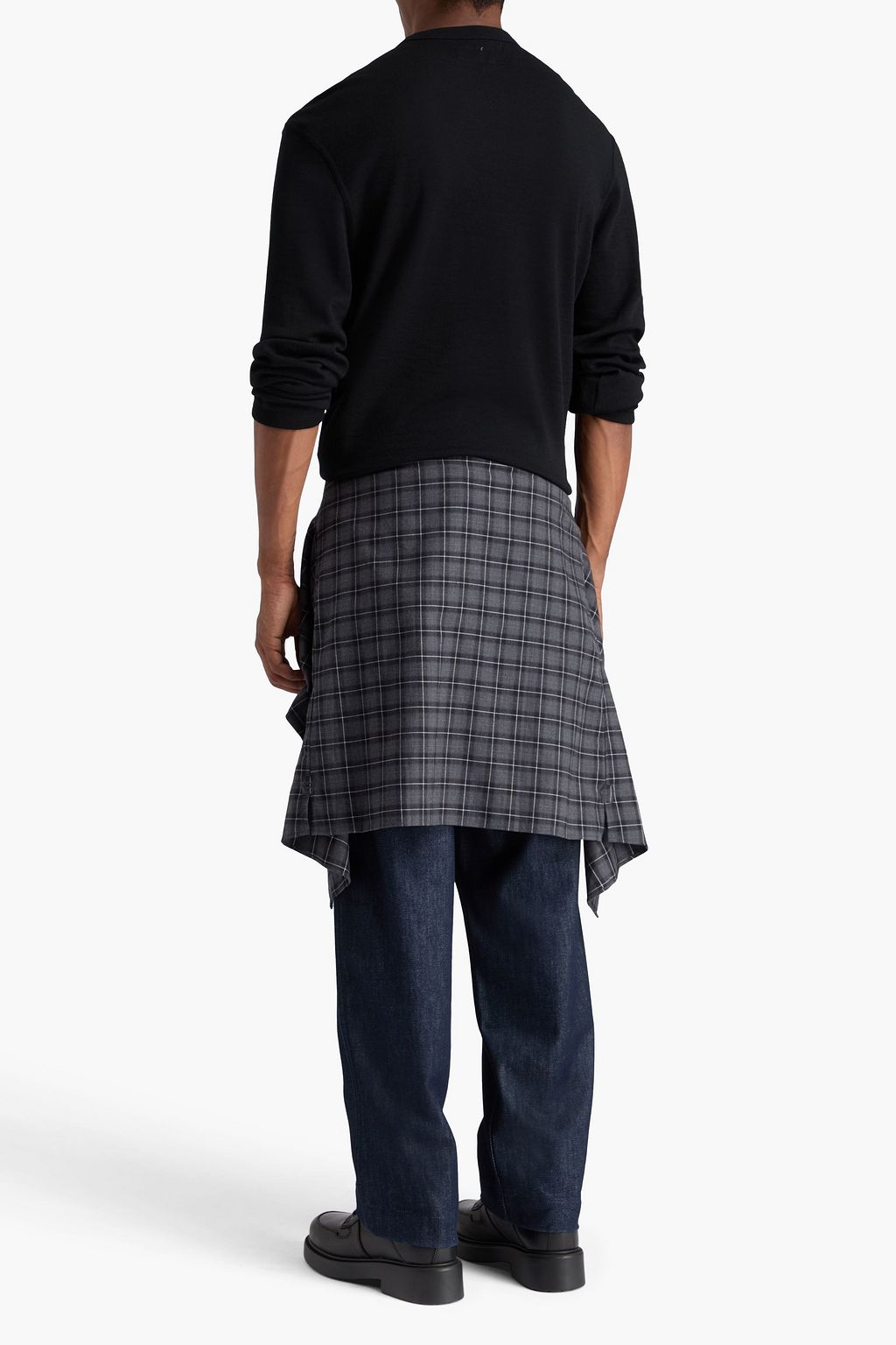 OFFICINE GÉNÉRALE ウール混ジャージー Tシャツ