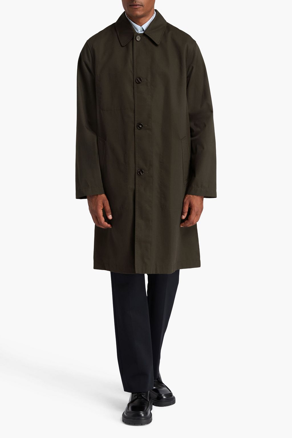 MARNI Reversible twill coat