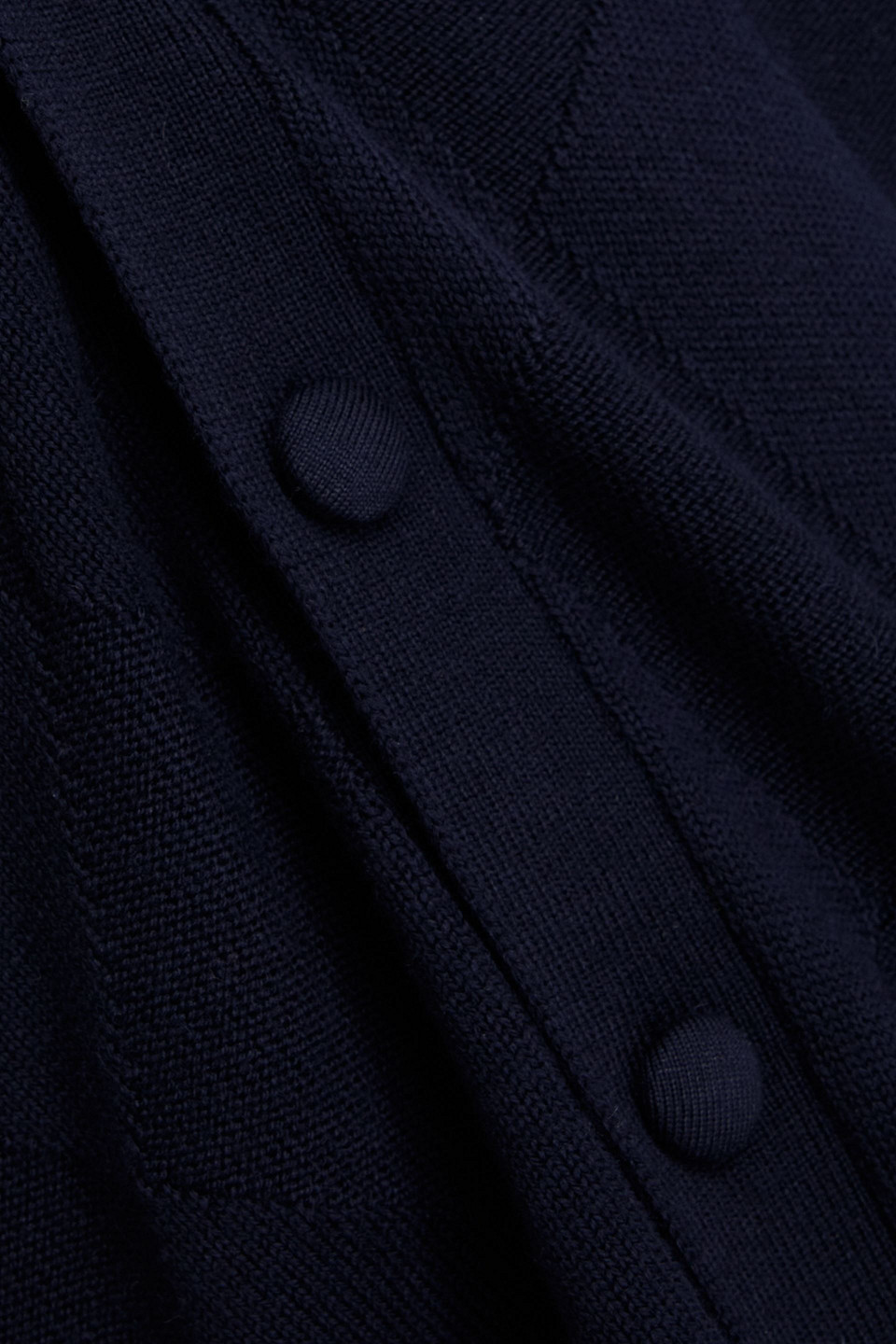 Officine Generale Murray Argyle Merino Wool Cardigan In Blue