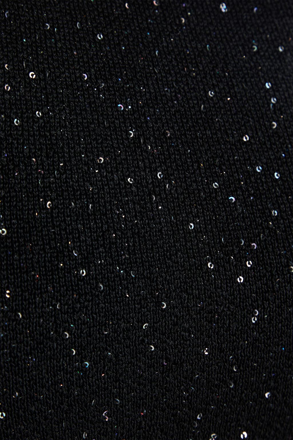 PALM ANGELS توب بنمط حمالة صدر محاك ومرصّع بالترتر