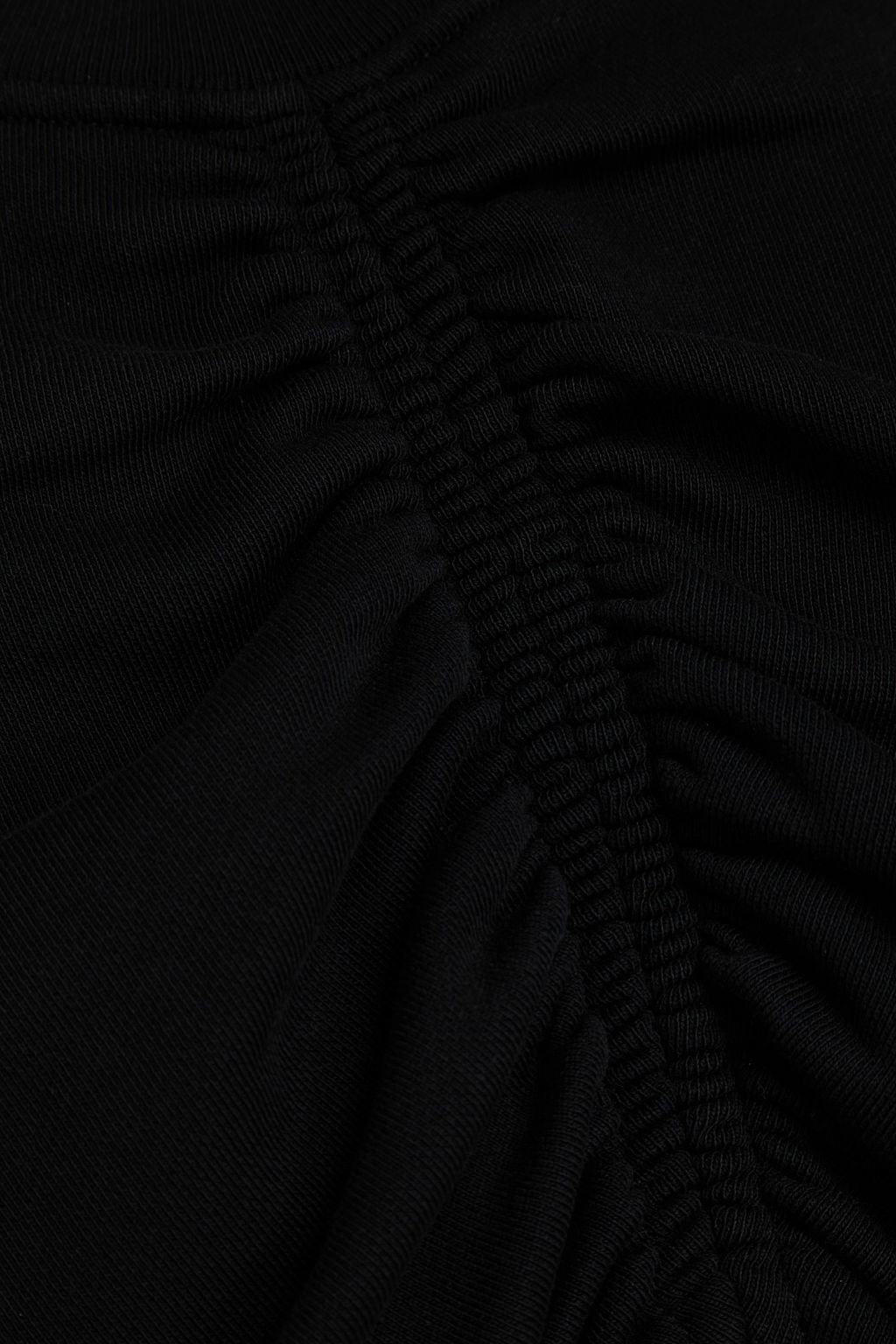 PALM ANGELS Cropped Sweatshirt aus Baumwollfrottee