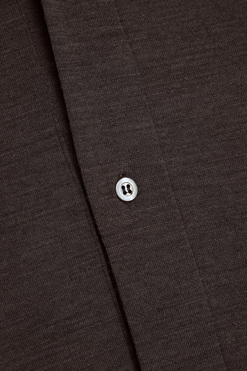 Officine Generale Brent Wool-blend Cardigan In Brown