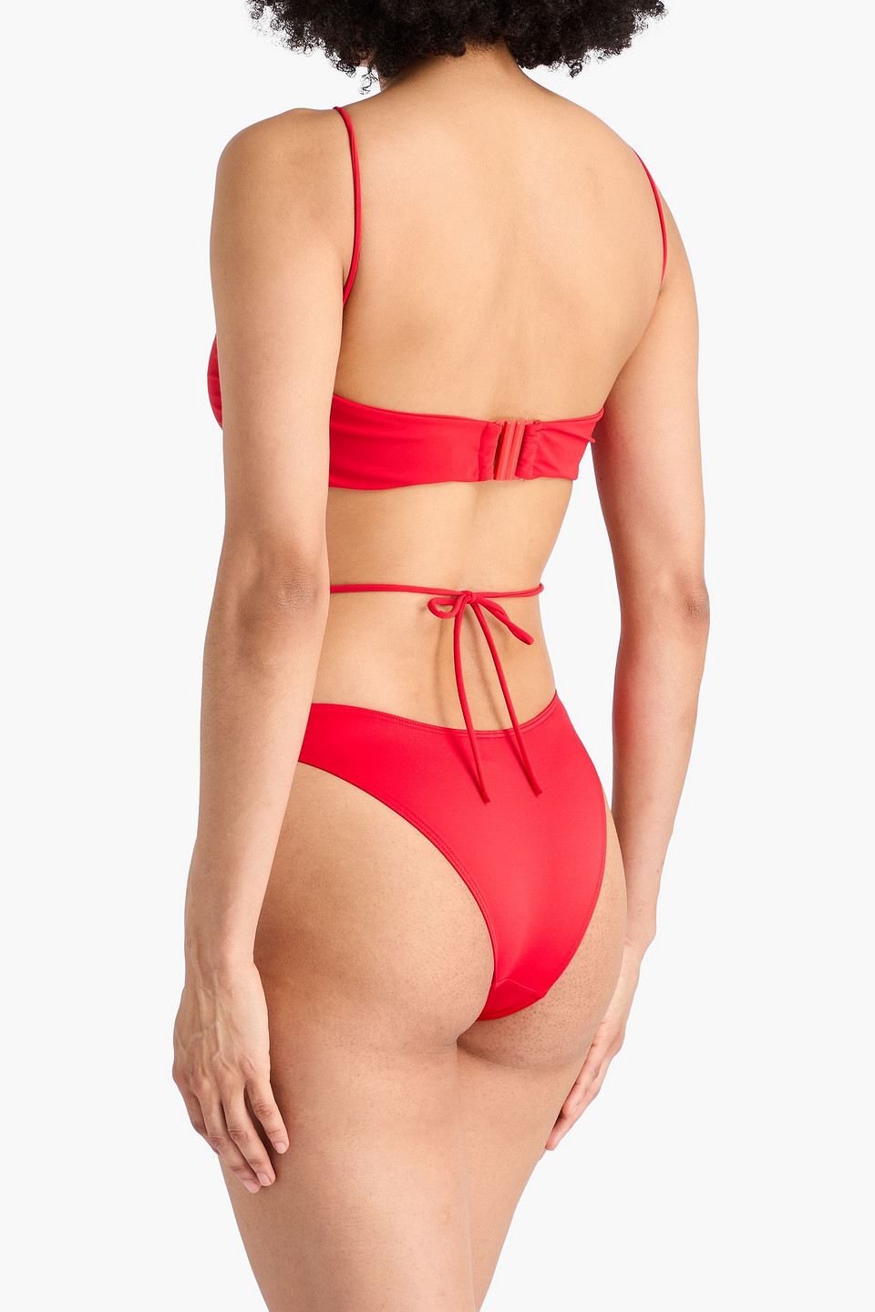  Magda Butrym - Bikini-oberteil Mit Raffung - Rot - Fr 40 