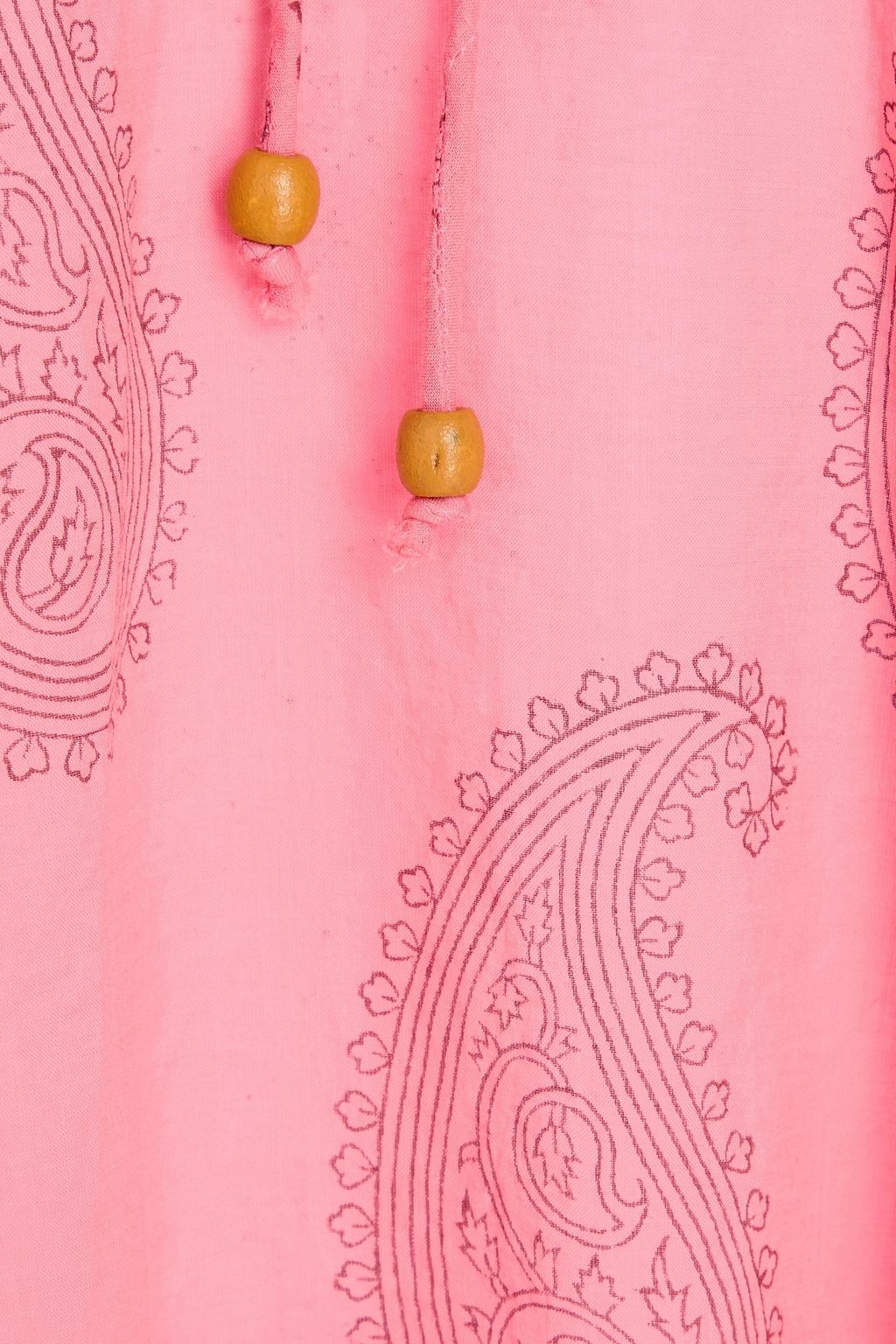 HANNAH Paisley-print cotton-voile blouse