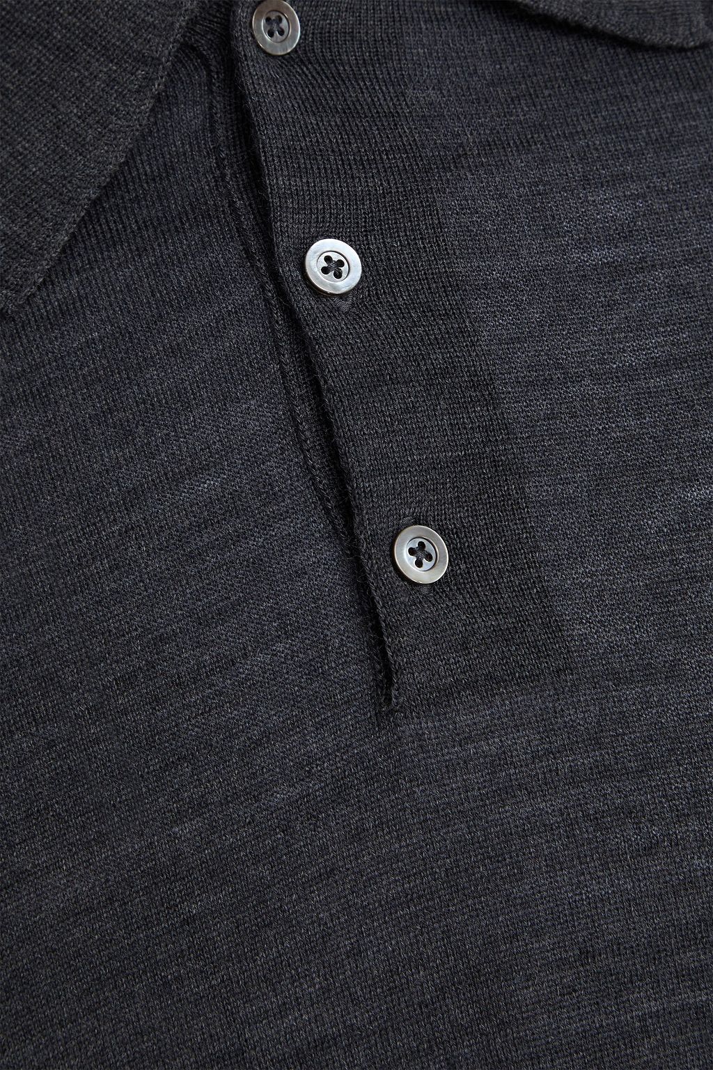 OFFICINE GÉNÉRALE メリノウール ポロセーター