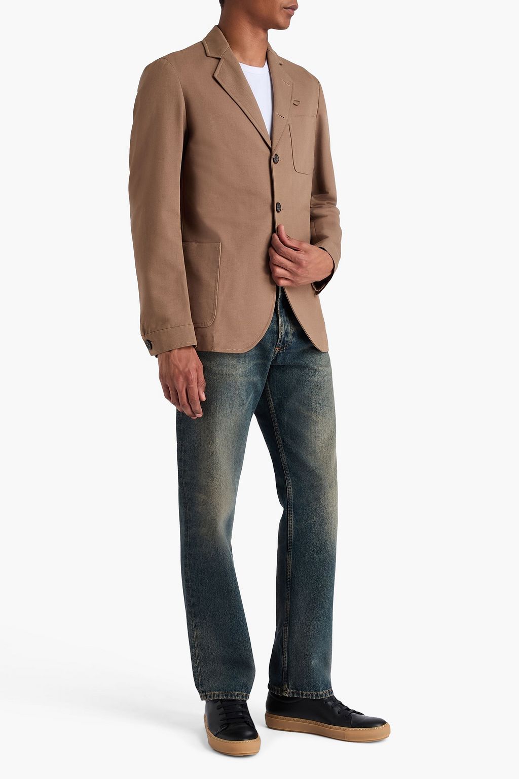 OLIVER SPENCER Cotton-canvas blazer