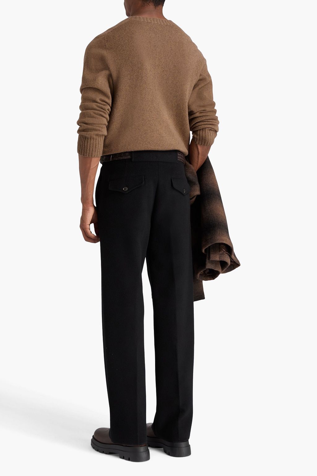 OFFICINE GÉNÉRALE メランジウール セーター