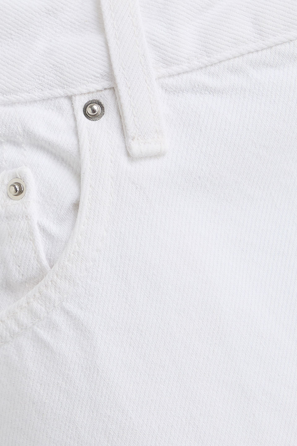 Totême Toteme Twisted Seam Denim Full Length In White