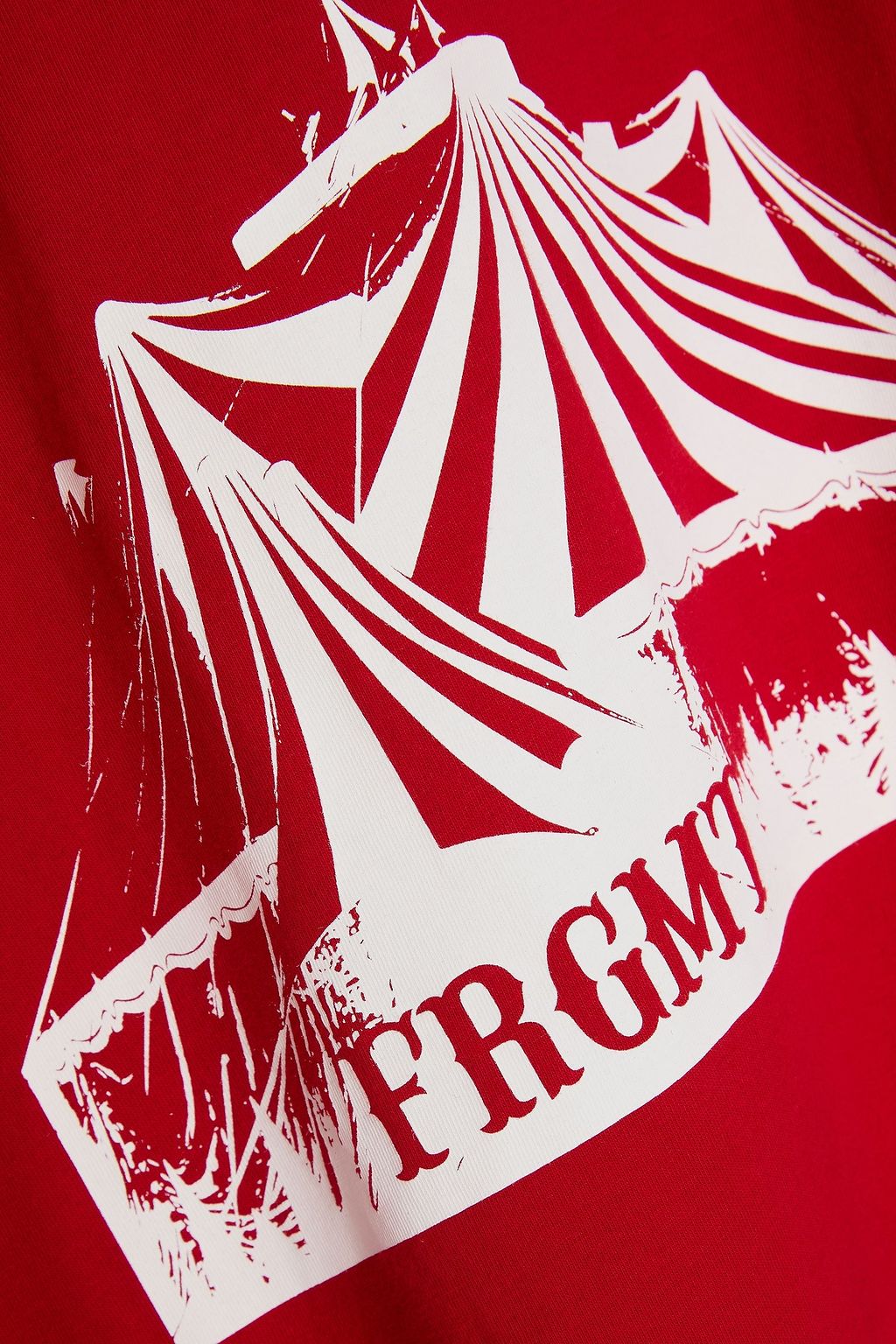 MONCLER X FRGMT BY HIROSHI FUJIWARA コットンジャージー Tシャツ プリント入り
