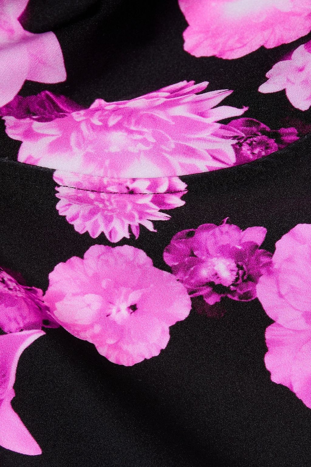 COPERNI Body aus Stretch-Jersey mit floralem Print und Twist-Detail