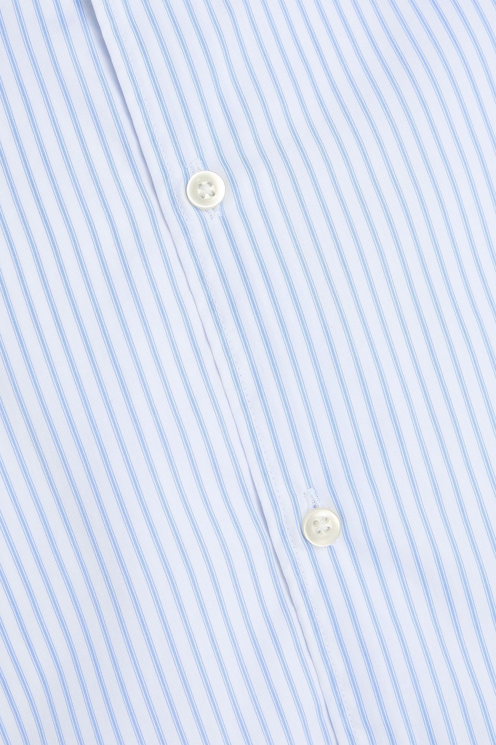 OFFICINE GÉNÉRALE Giacomo striped cotton-poplin shirt