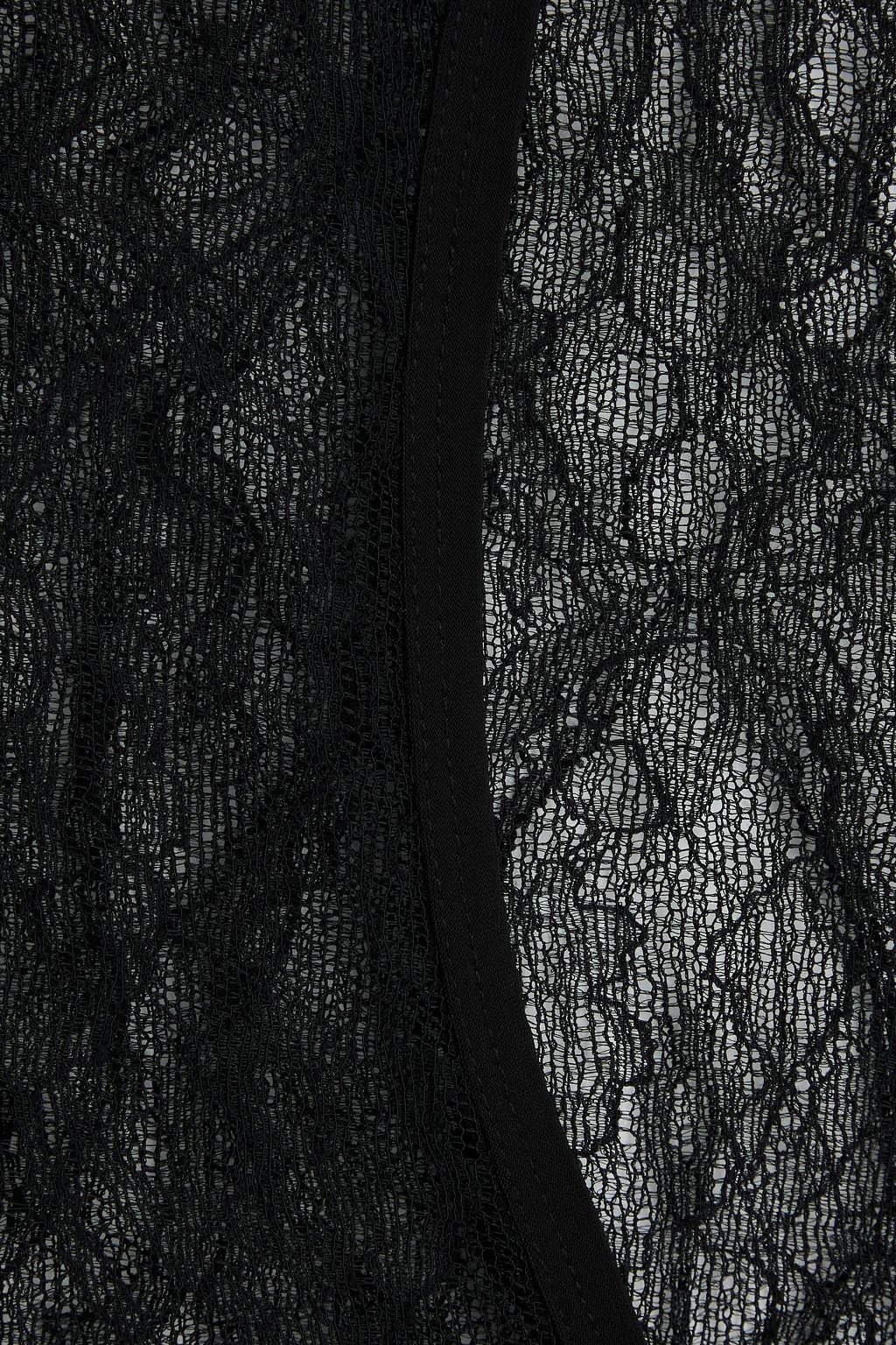 DION LEE Stretch-lace tank