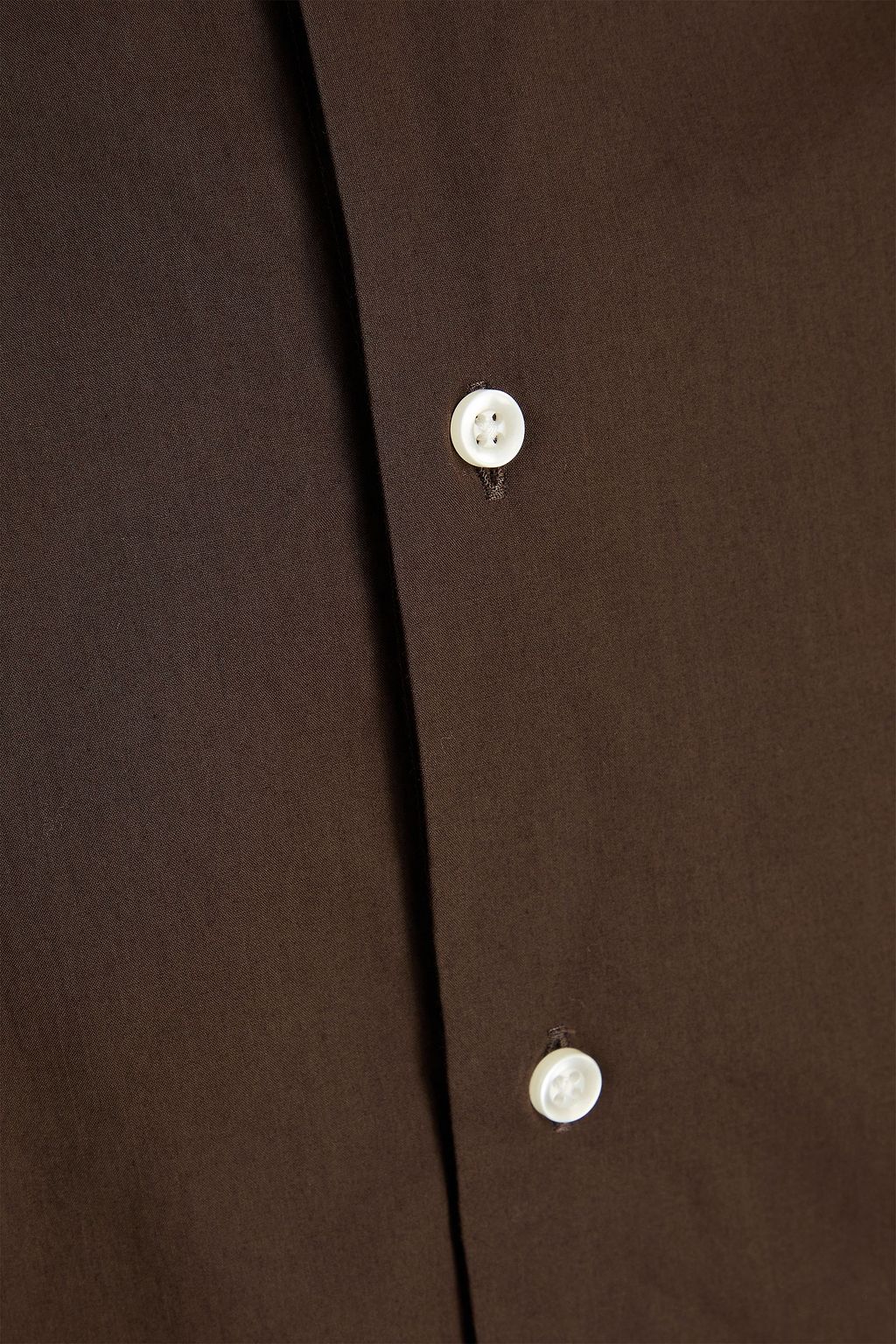 OFFICINE GÉNÉRALE コットンポプリン シャツ