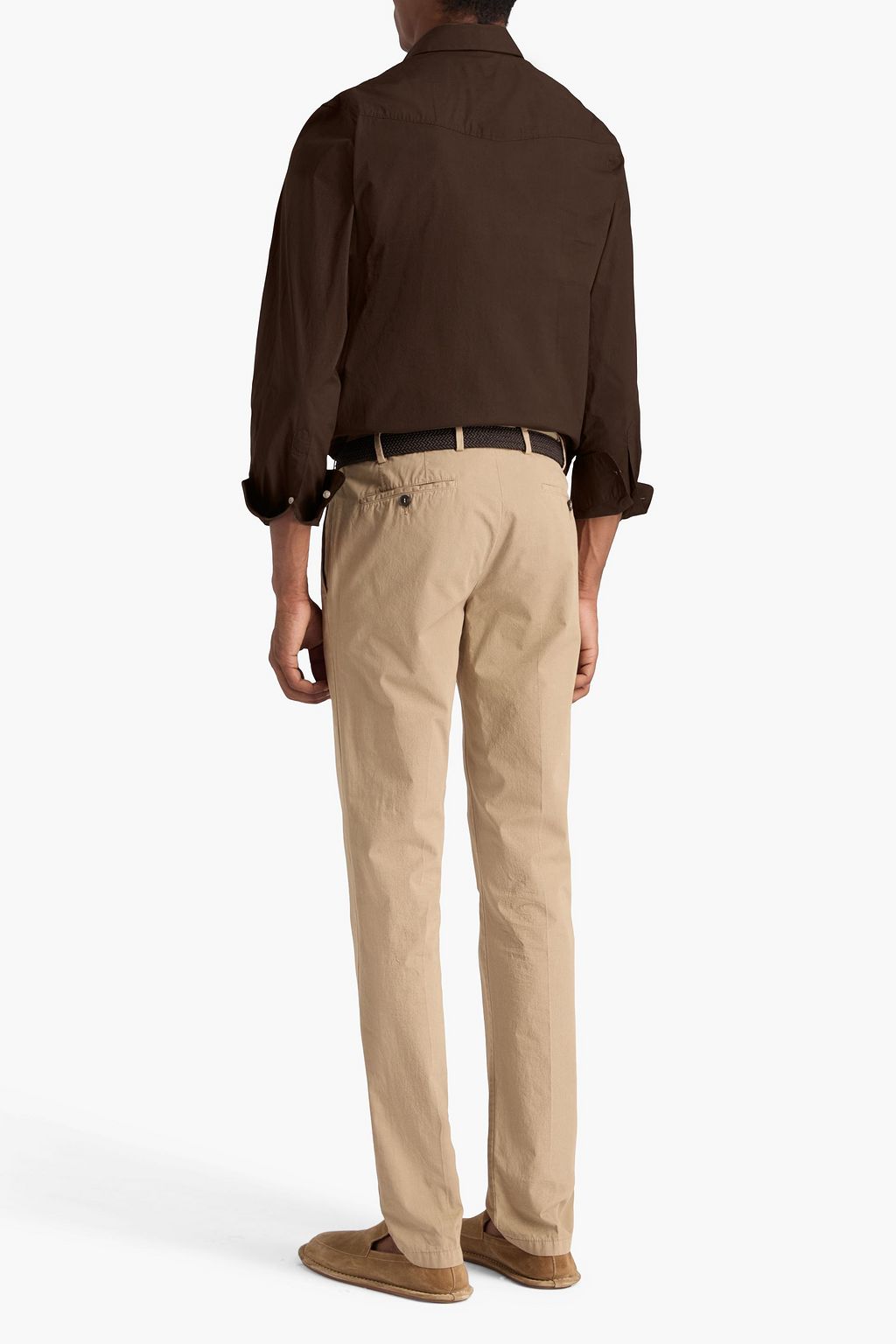 OFFICINE GÉNÉRALE コットンポプリン シャツ