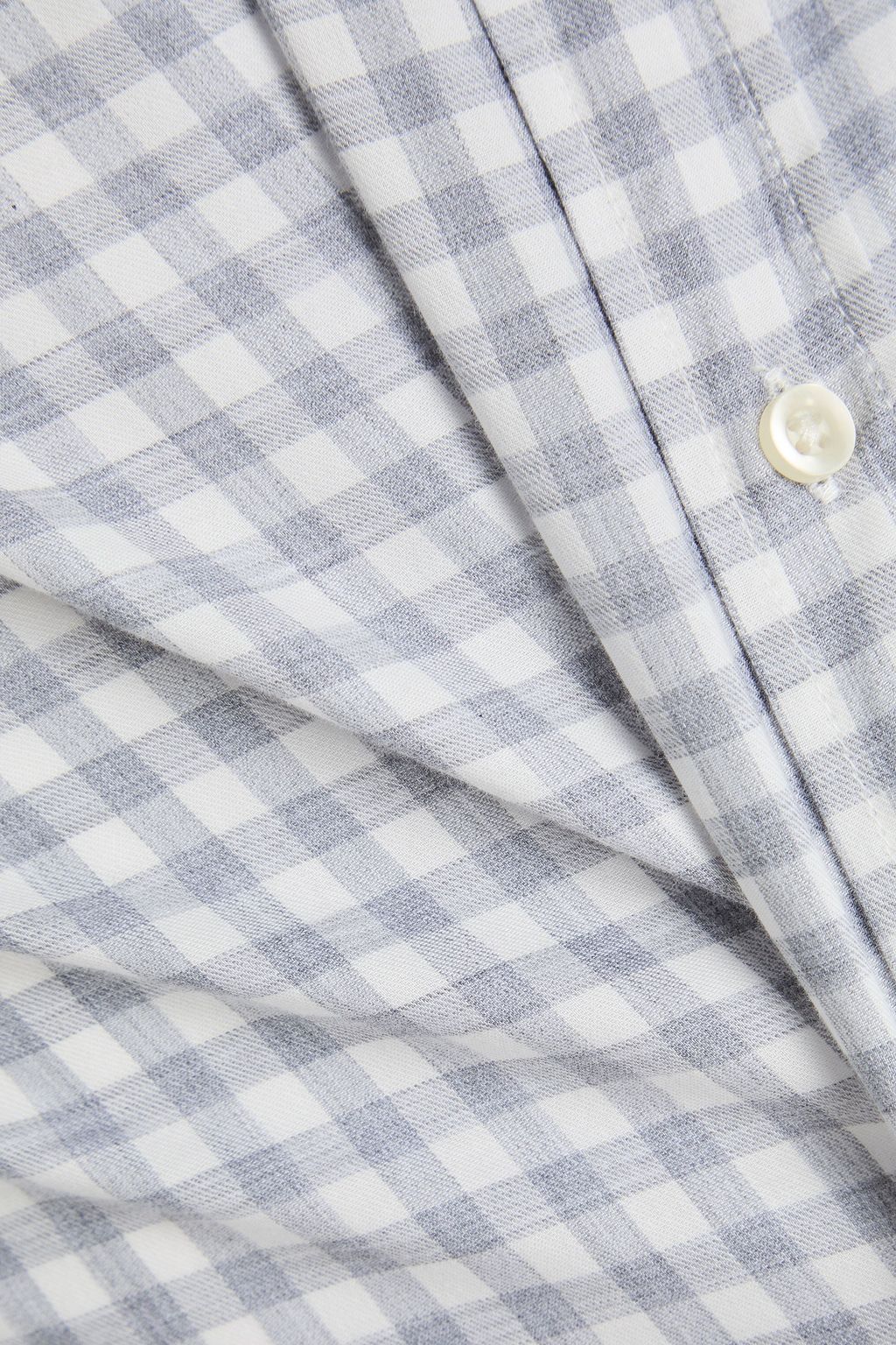 OFFICINE GÉNÉRALE قميص أرسين من قطن تويل بطبعة مربعات